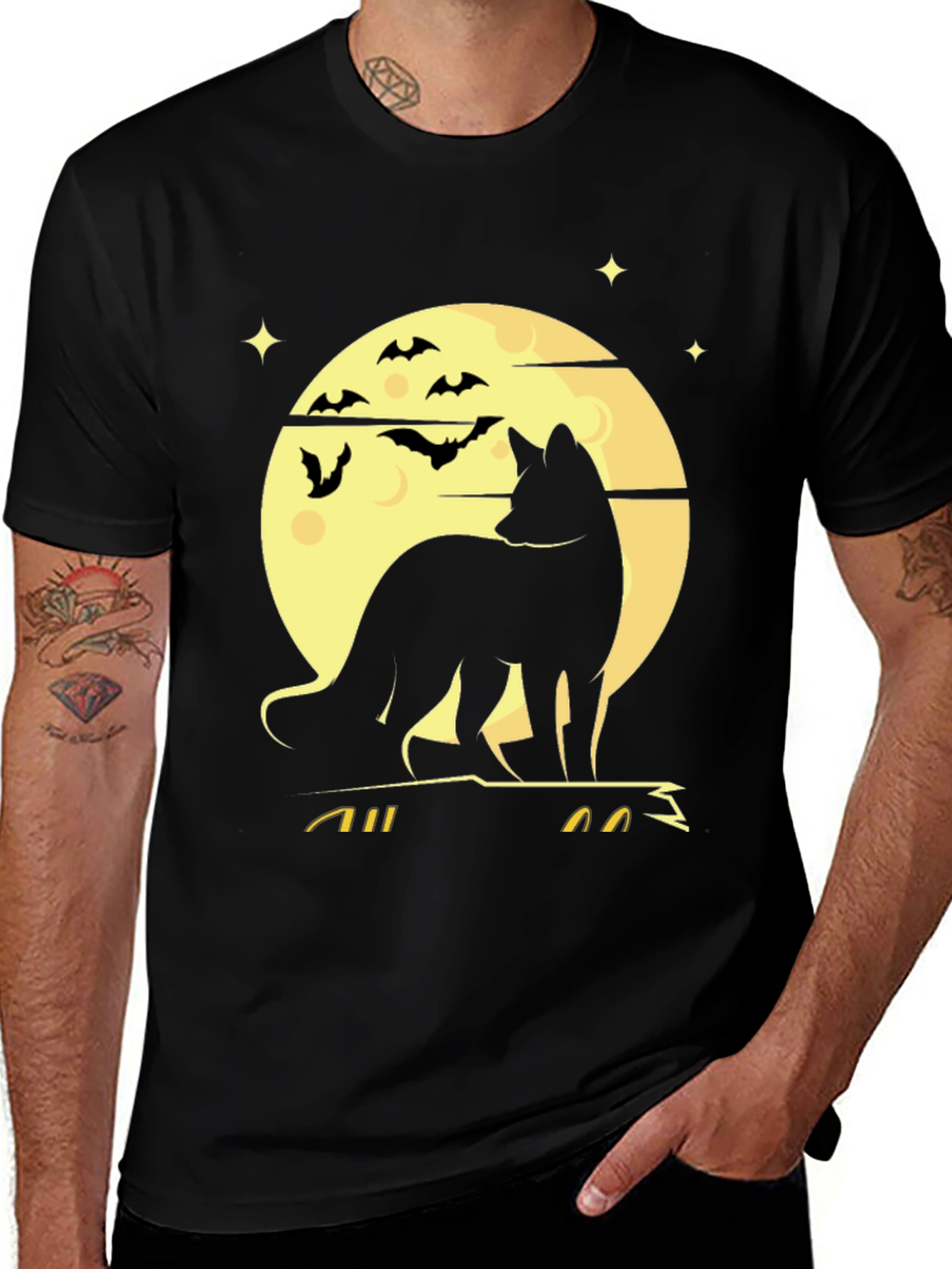Variant 6 of Moonlit Fox Graphic Tee
