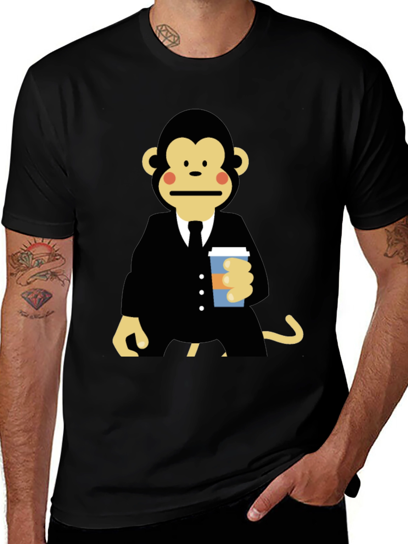 Variant 12 of Monkey Business T-Shirt - Funny Animal Tee