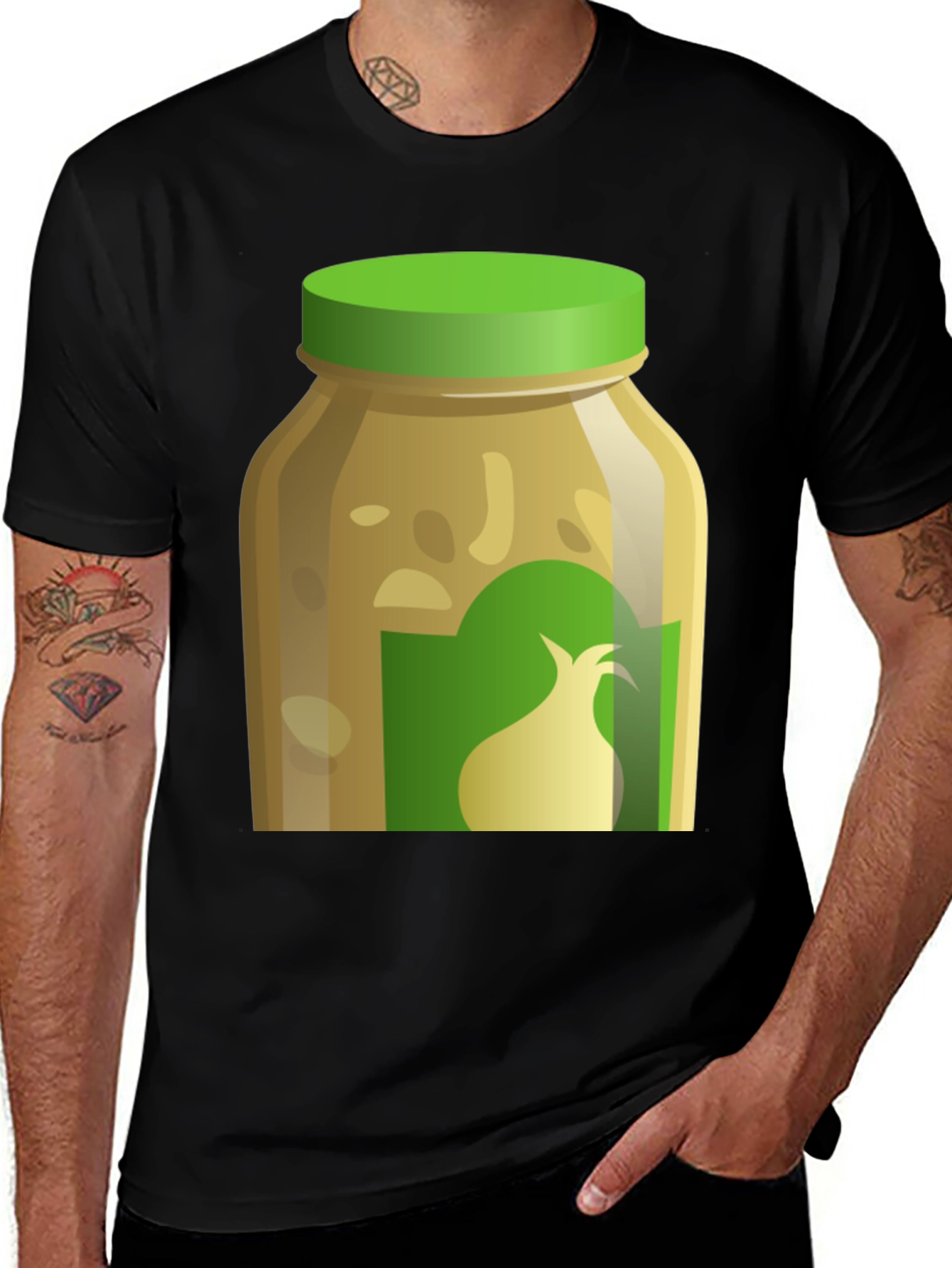 Variant 30 of Pickled Onion Jar Graphic T-Shirt