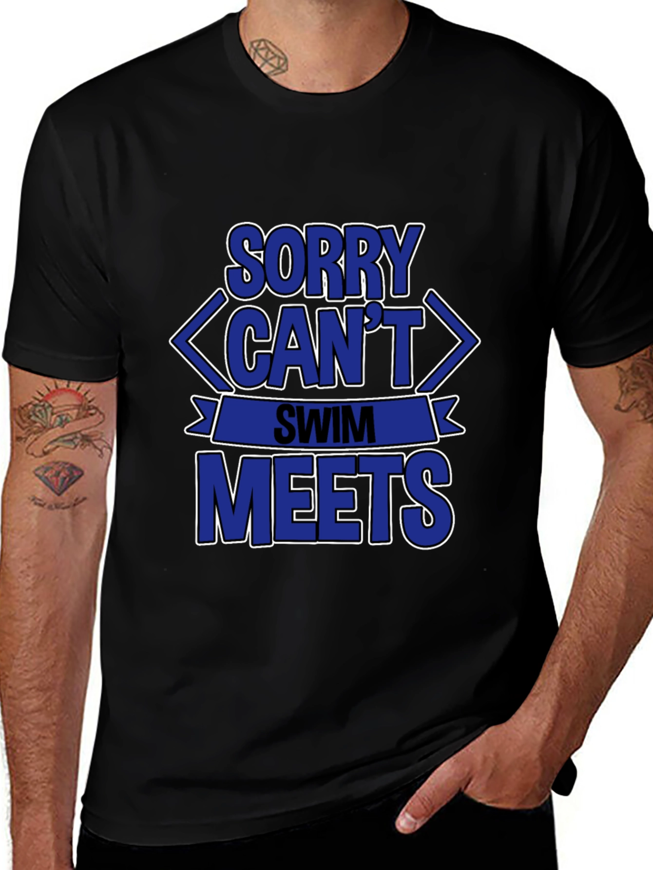 Sorry Can't Swim Meets T-Shirt