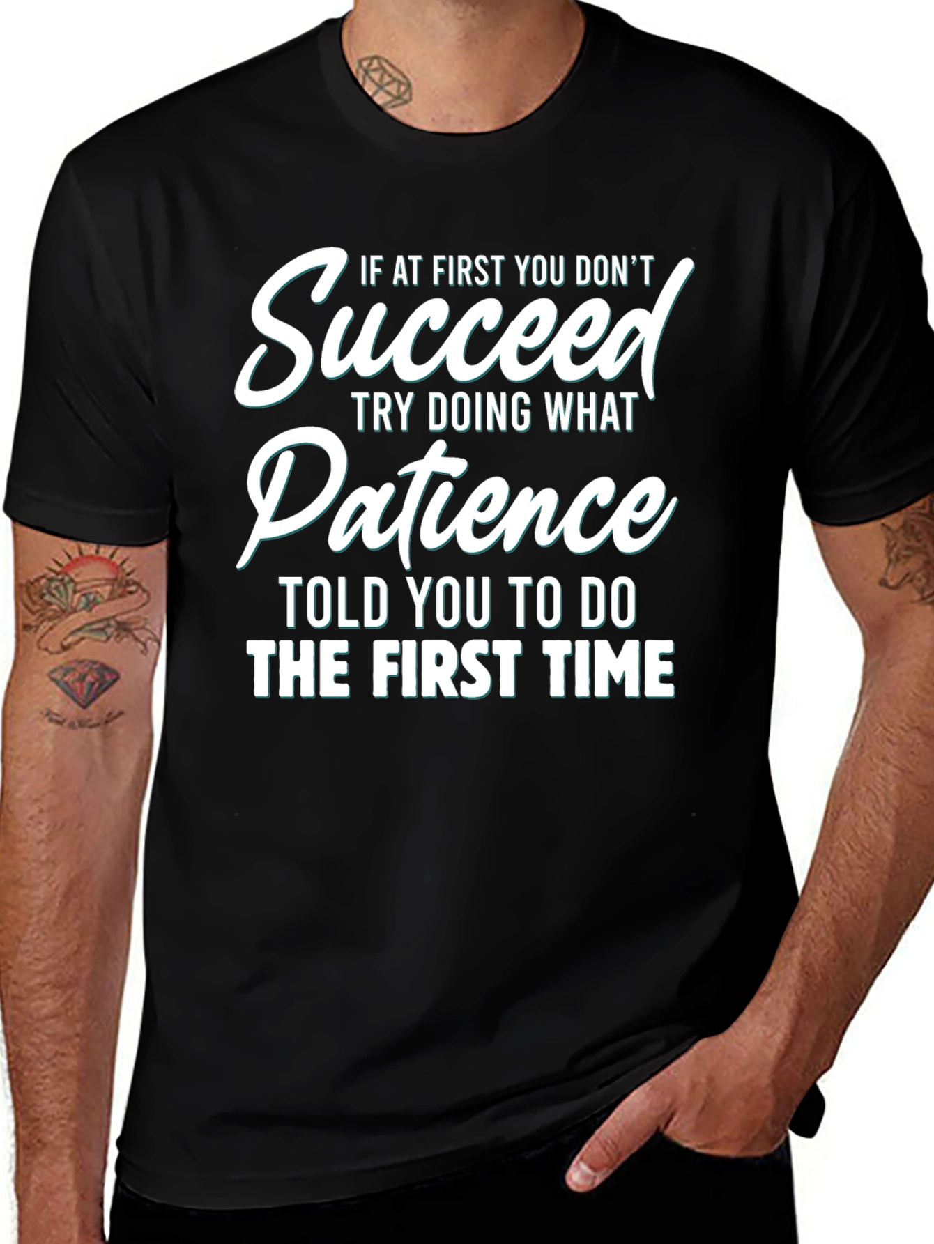 Variant 5 of Funny Sarcastic Patience T-Shirt