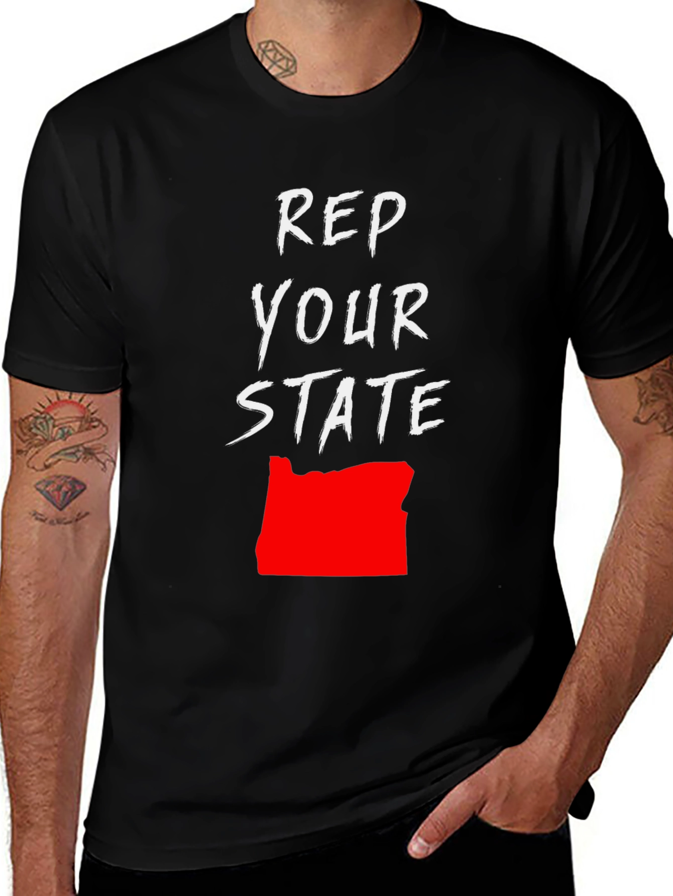 Rep Your State Graphic Tee - Oregon Pride!