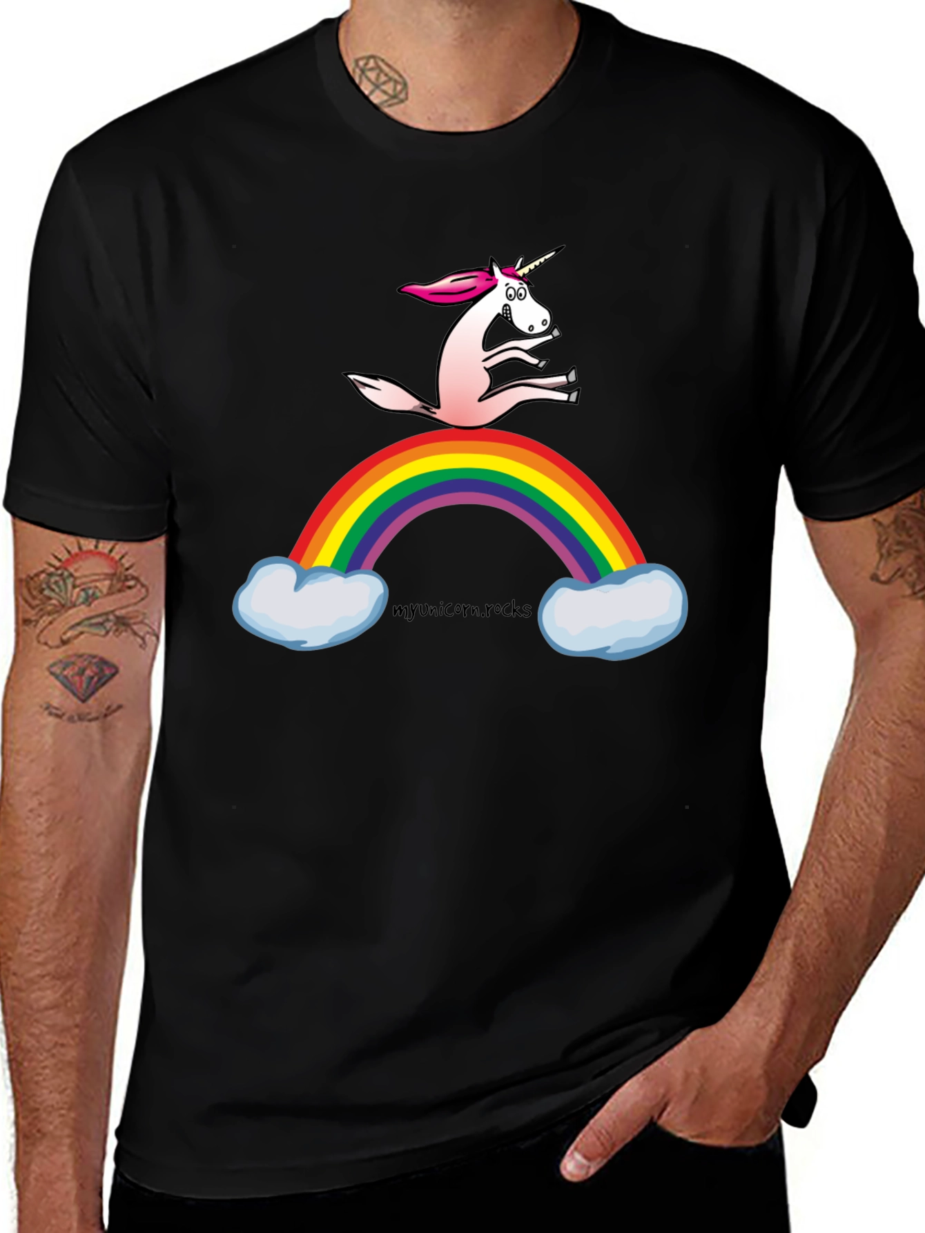 Variant 18 of Unicorn Rainbow T-Shirt - Fun & Unique Tee