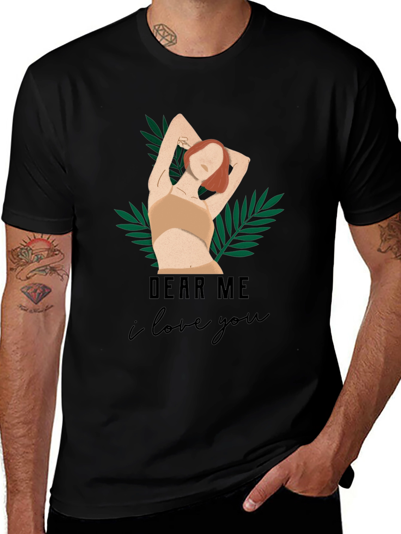 Variant 12 of Dear Me I Love You Graphic Tee