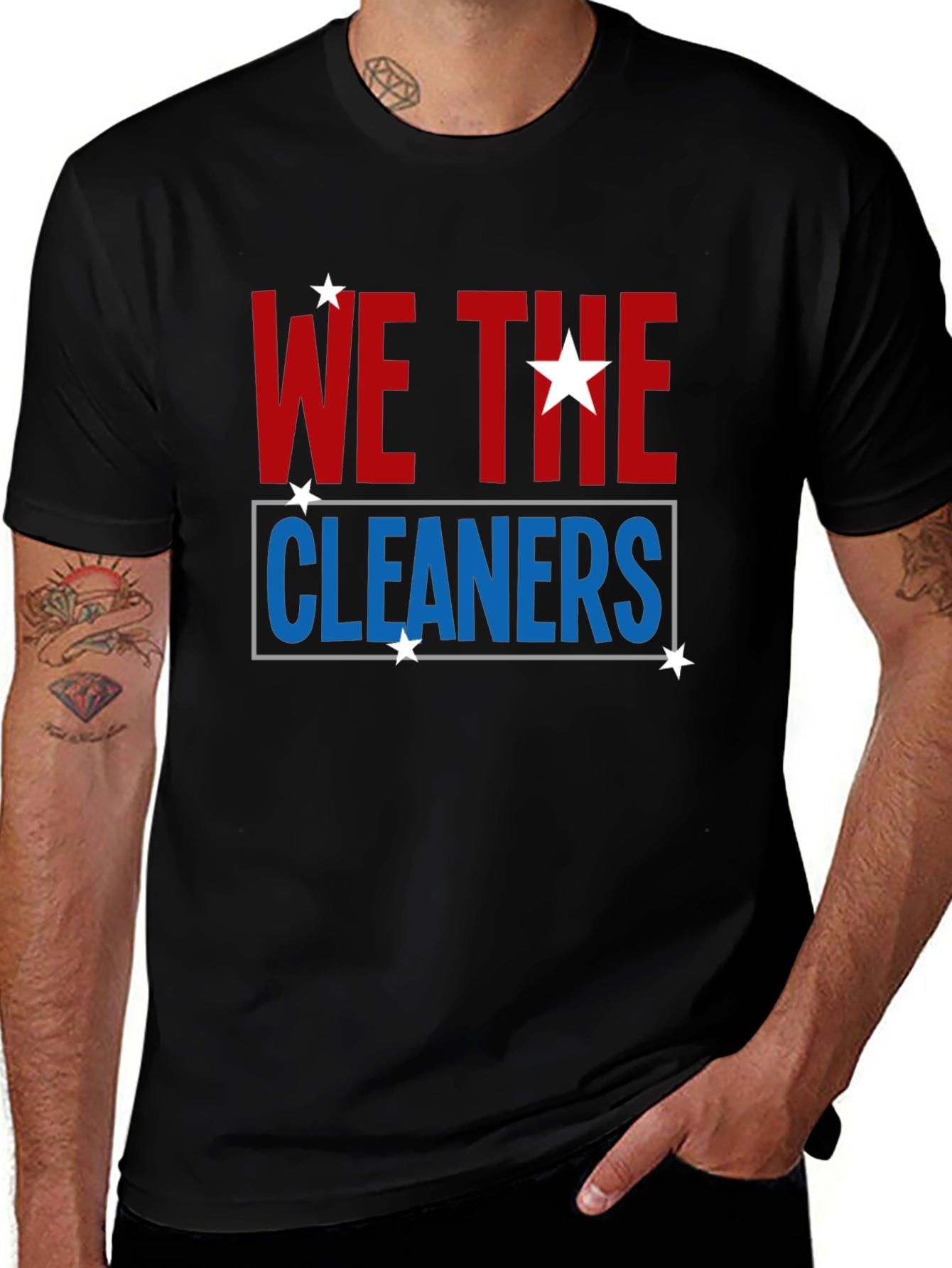 Variant 15 of We the Cleaners Graphic Tee