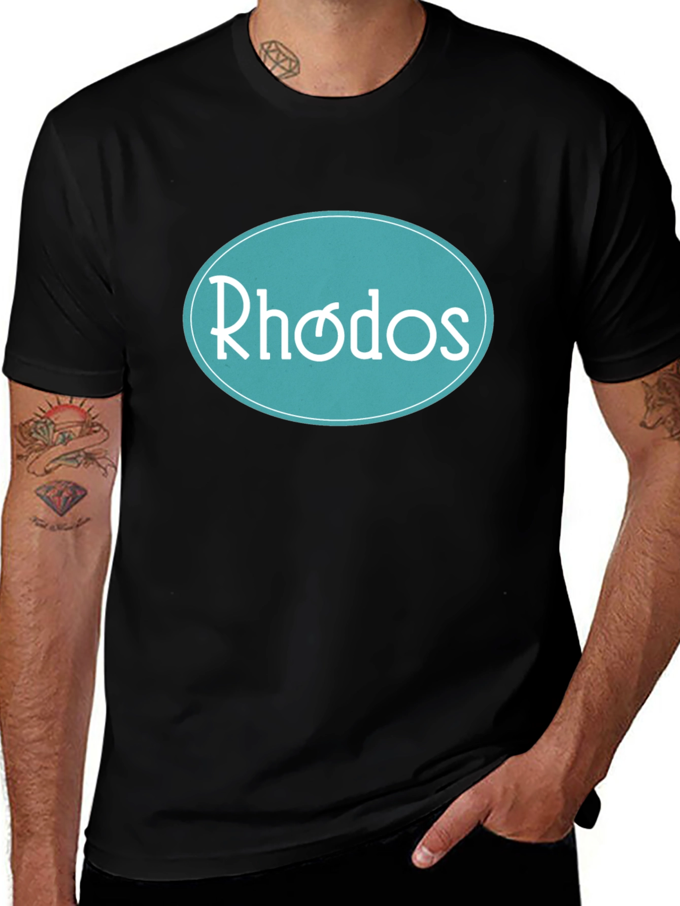 Rhodes T-Shirt - Stylish Island Souvenir Tee