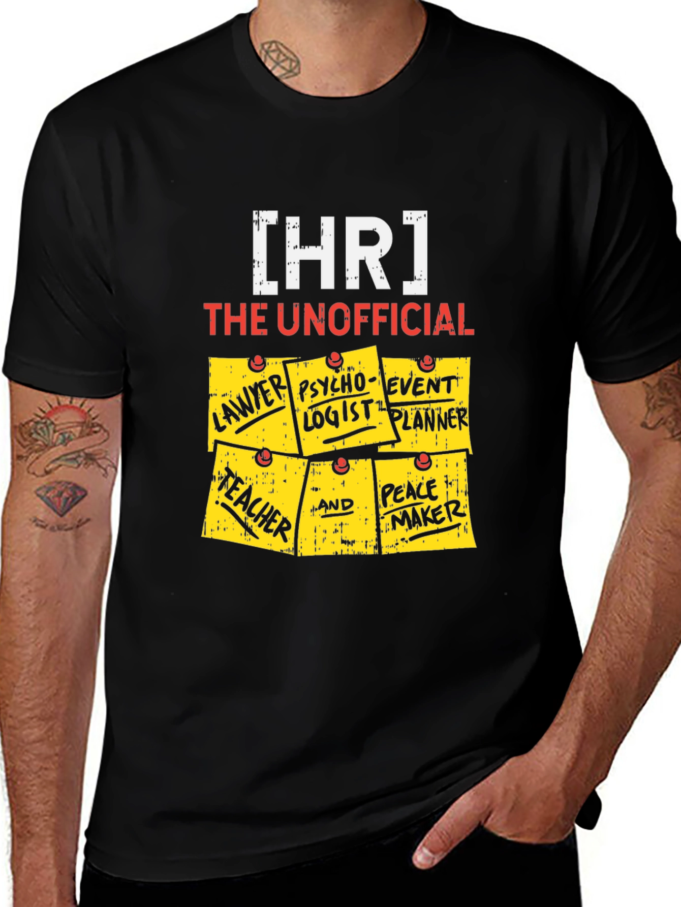 HR The Unofficial T-Shirt - Human Resources
