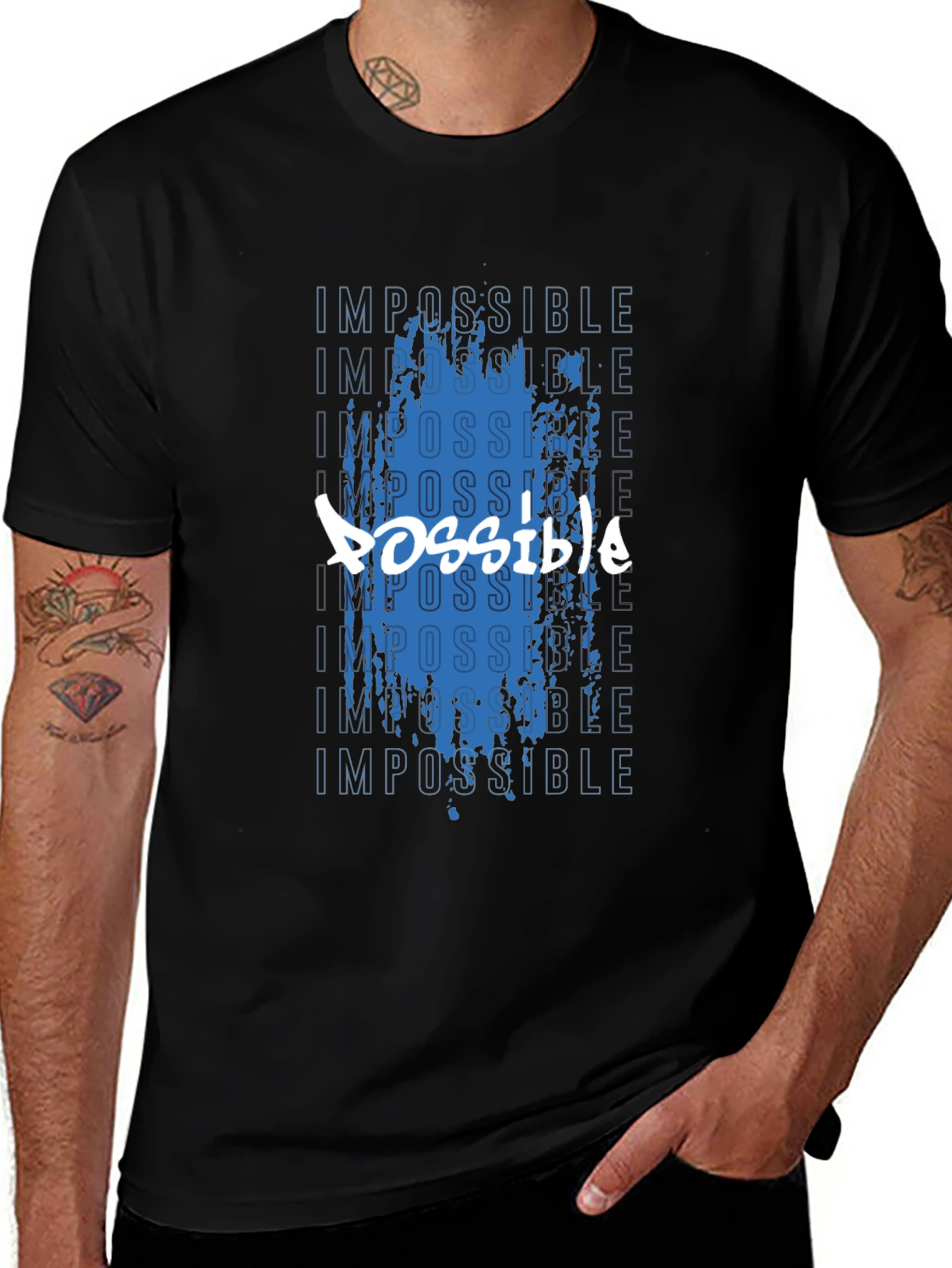 Variant 4 of Impossible Possible Graphic T-Shirt