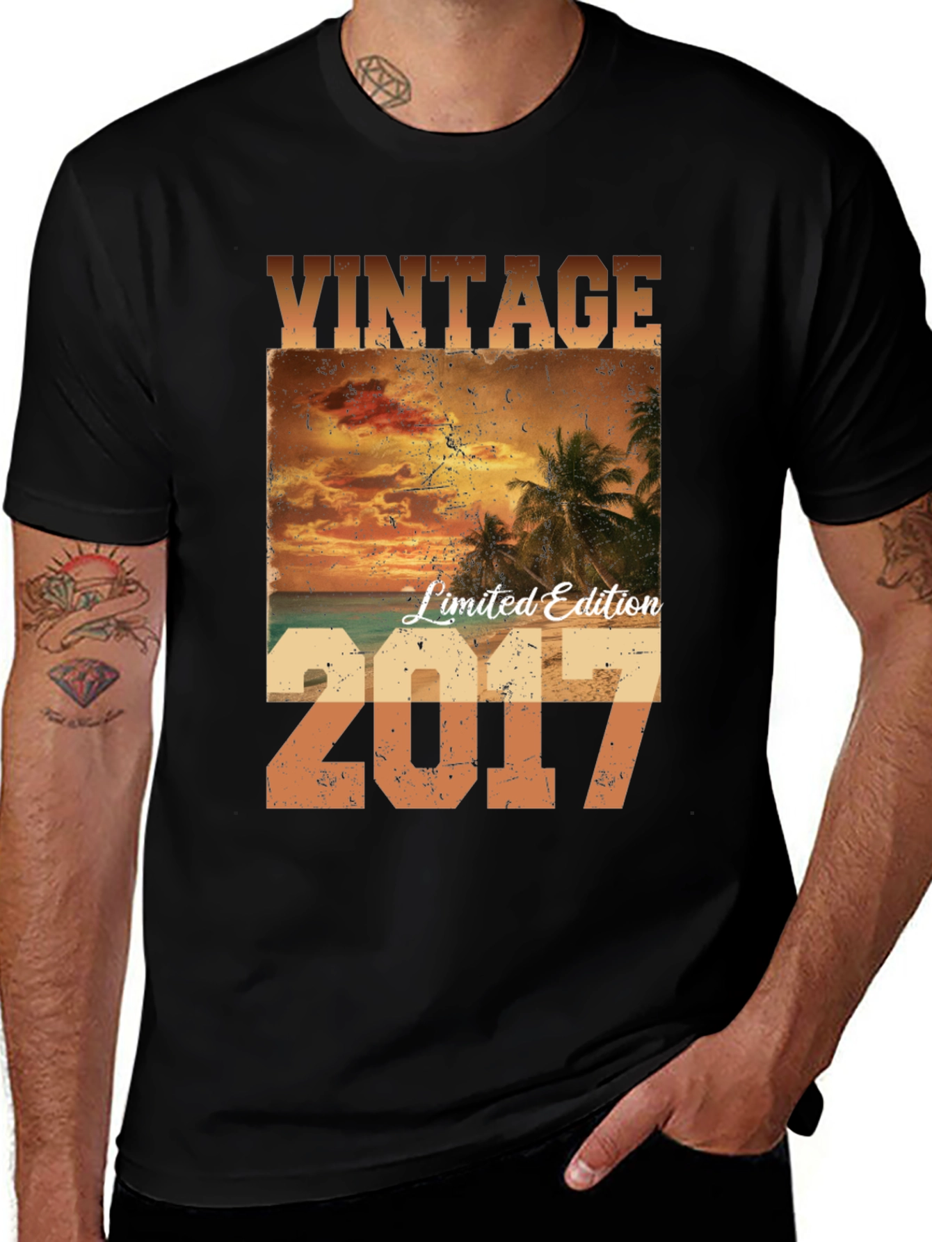 Variant 3 of Vintage Limited Edition 2017 Graphic T-Shirt