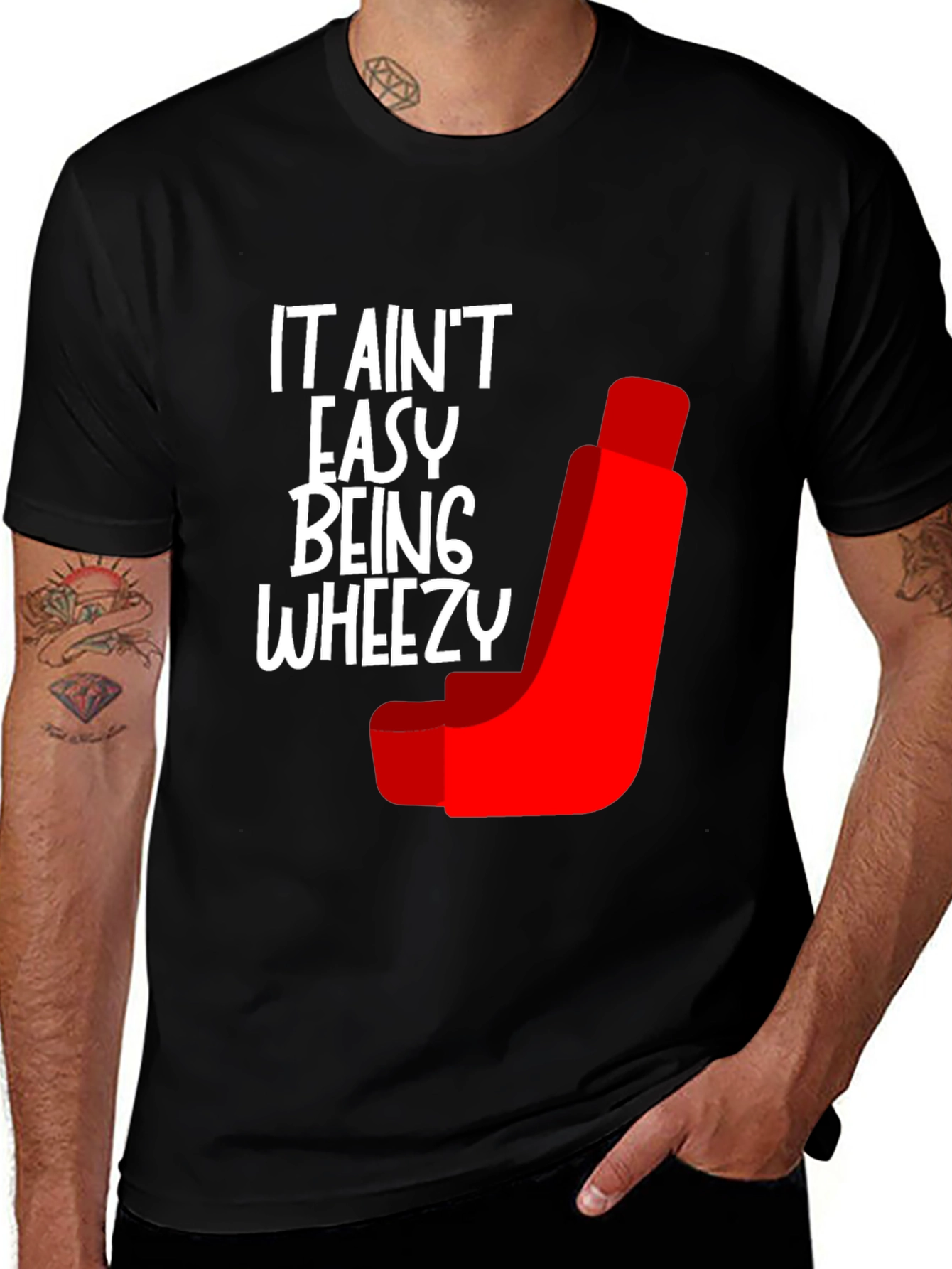 Variant 23 of It Ain't Easy Being Wheezy Graphic Tee