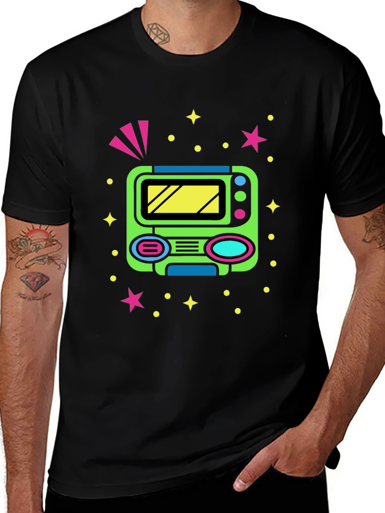 Variant 16 of Retro 90s Graphic T-Shirt