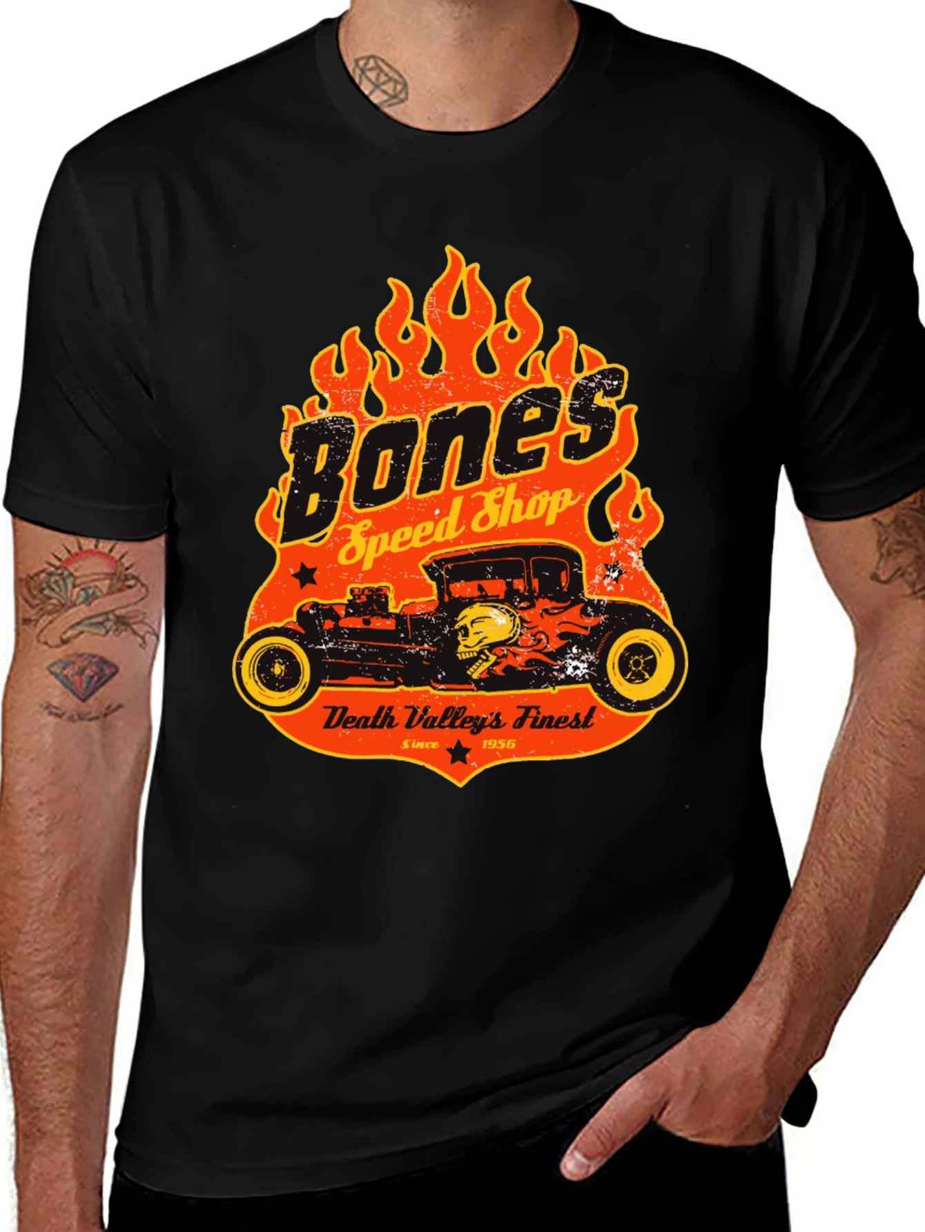 Variant 2 of Bones Speed Shop T-Shirt - Death Valley's Finest