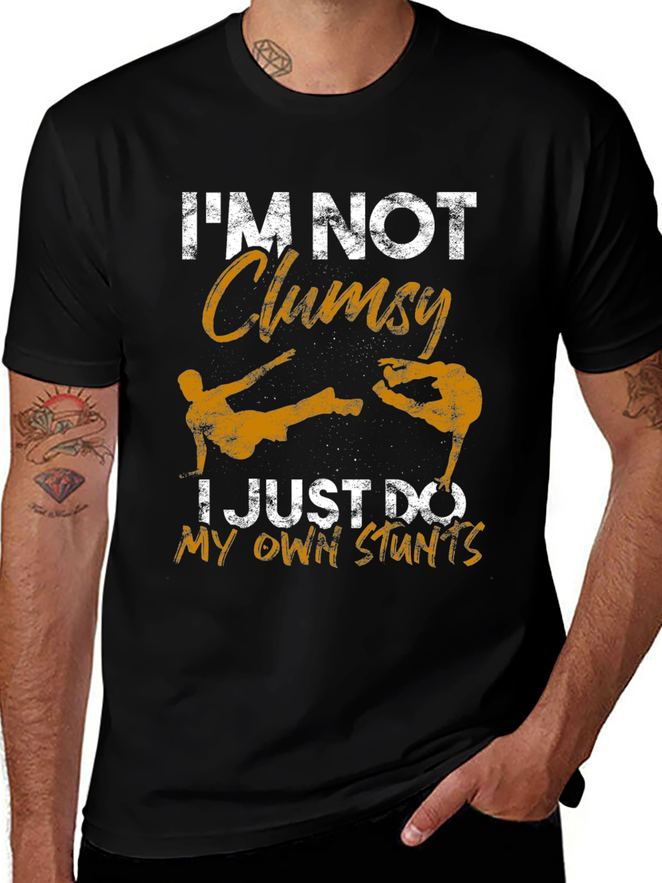 Variant 7 of I'm Not Clumsy Stunts T-Shirt