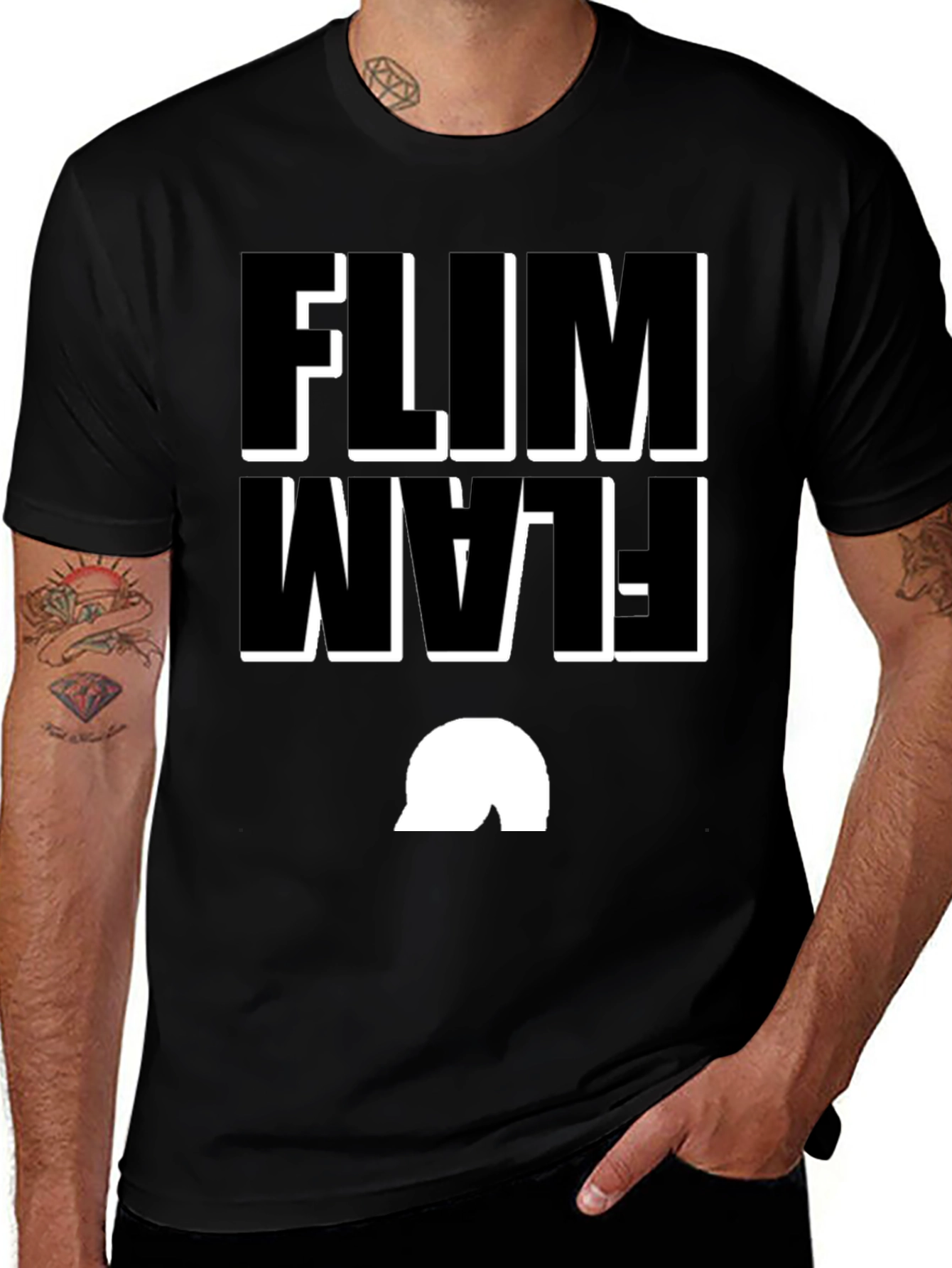 Variant 21 of Flim Flam Funny Novelty Graphic T-Shirt