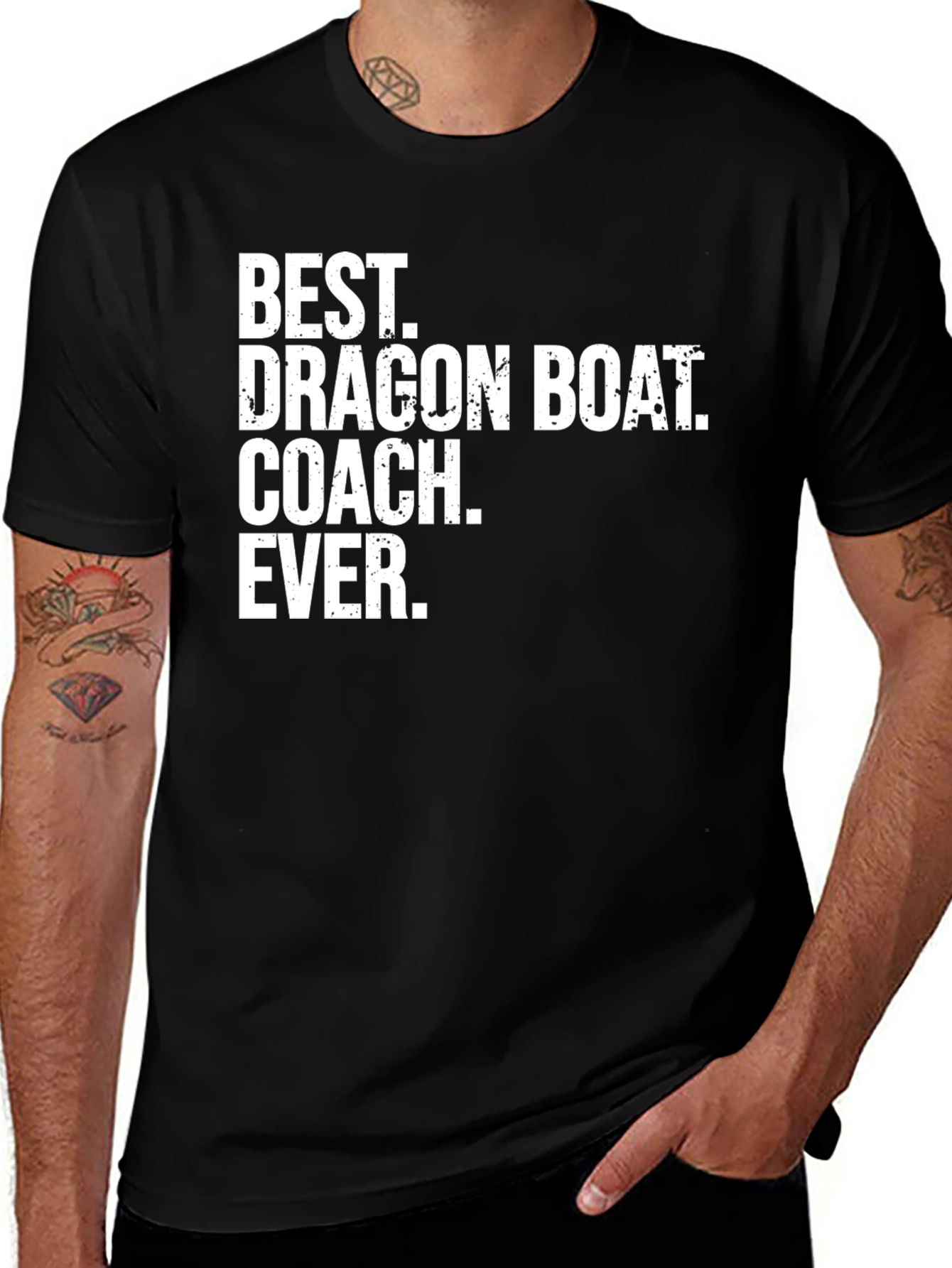Variant 14 of Best Dragon Boat Coach Ever T-Shirt