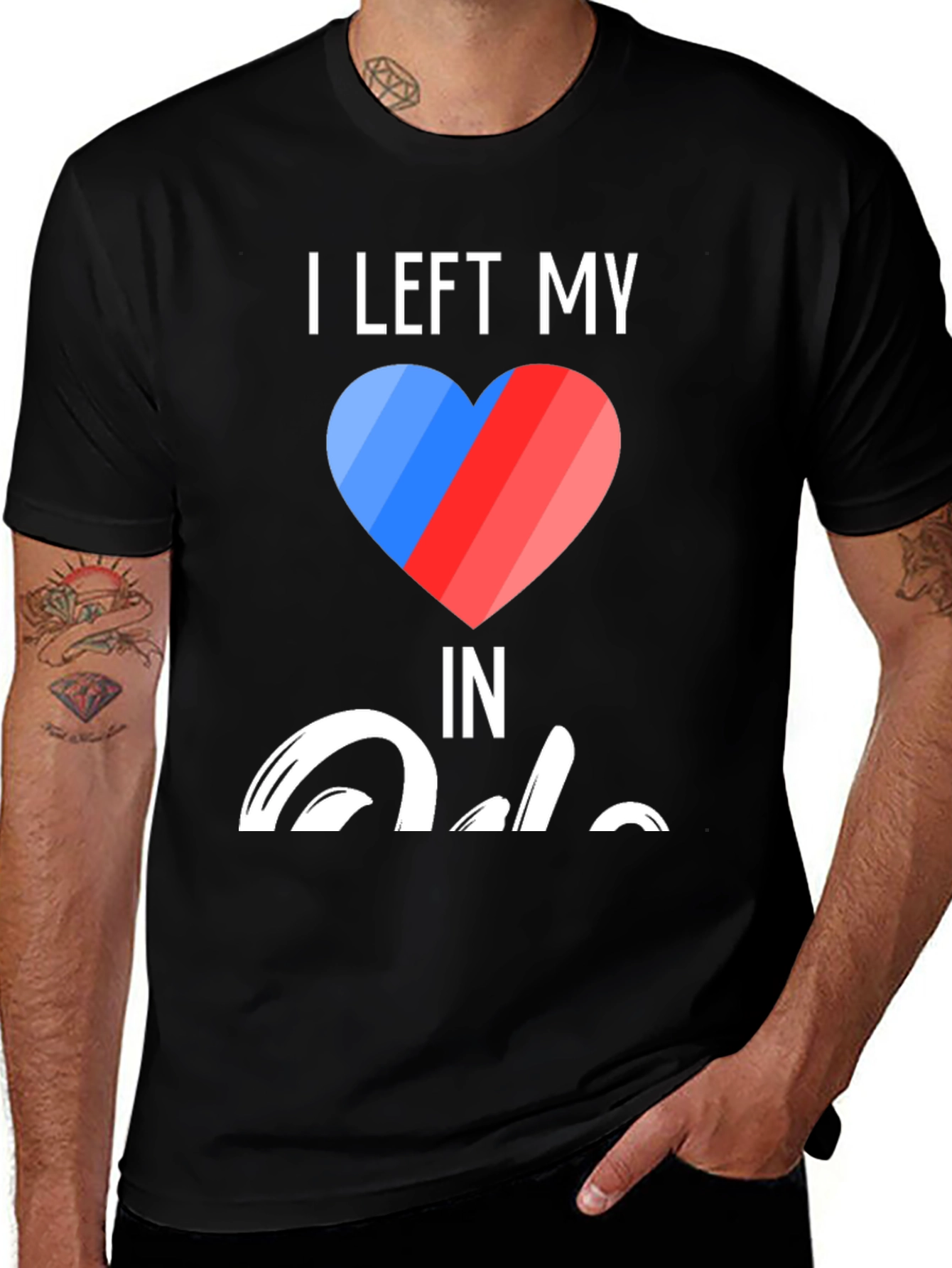 I Left My Heart in Oslo T-Shirt