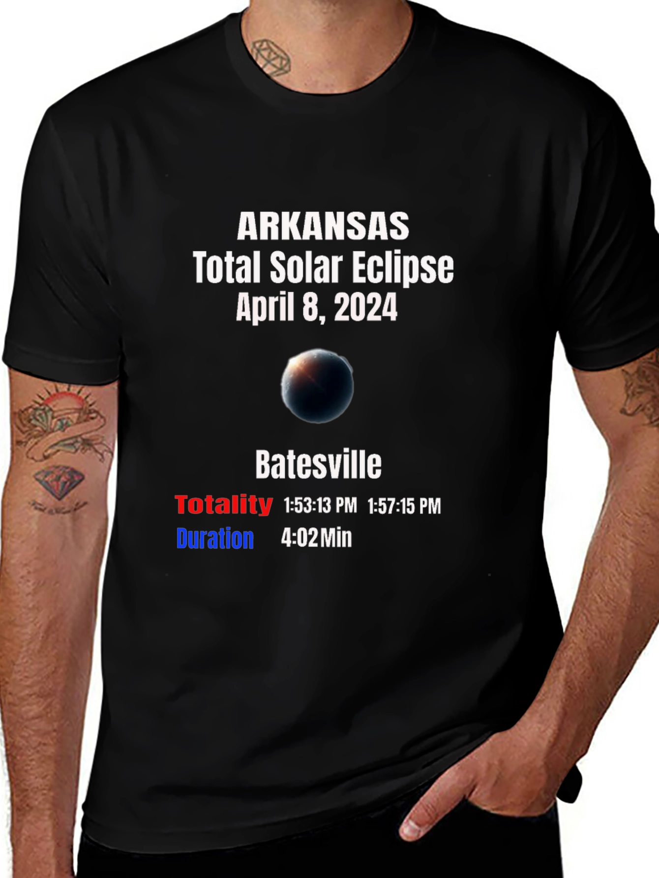 Arkansas Solar Eclipse 2024 T-Shirt
