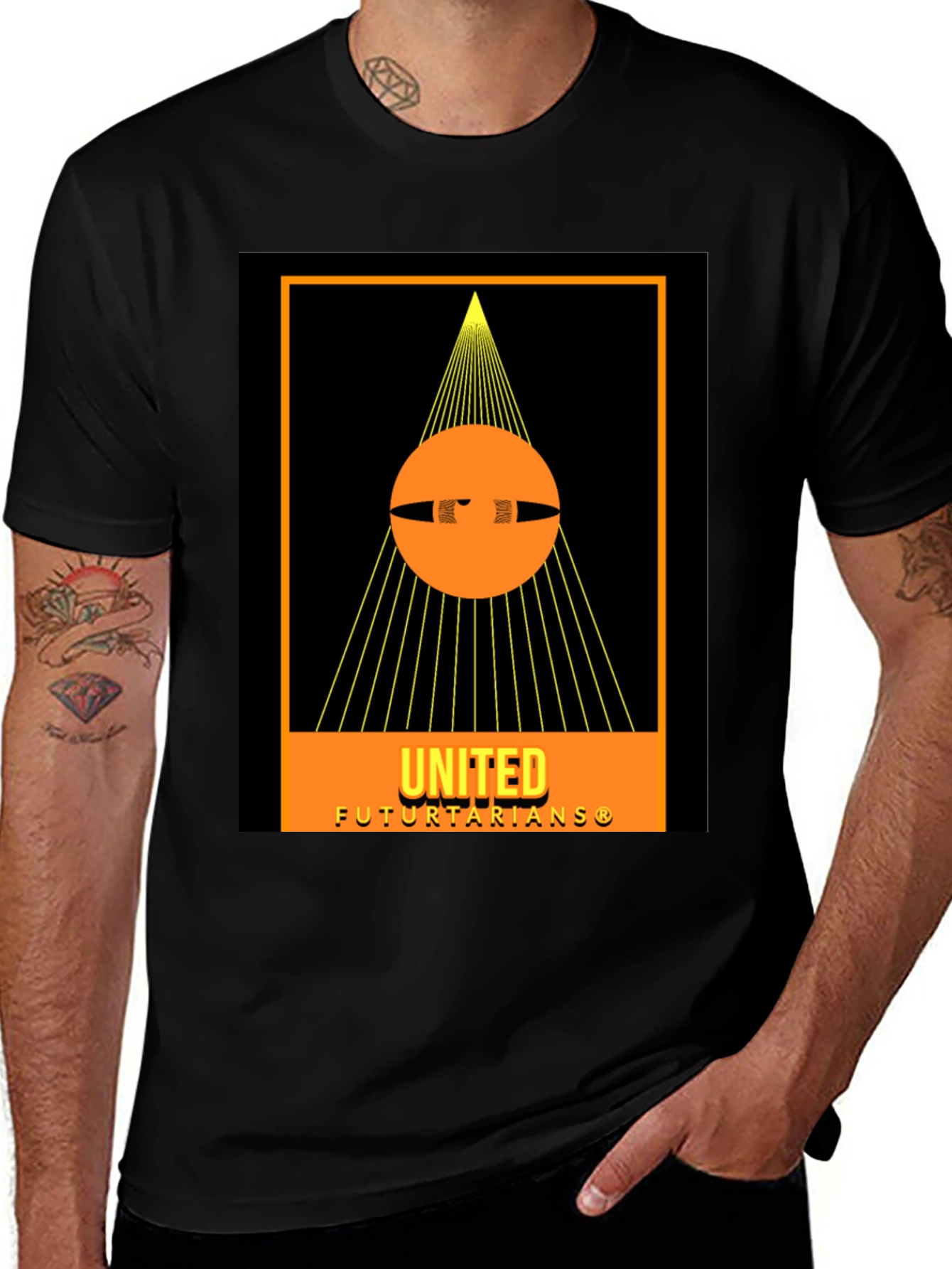 Variant 7 of United Futurtarians Graphic Tee