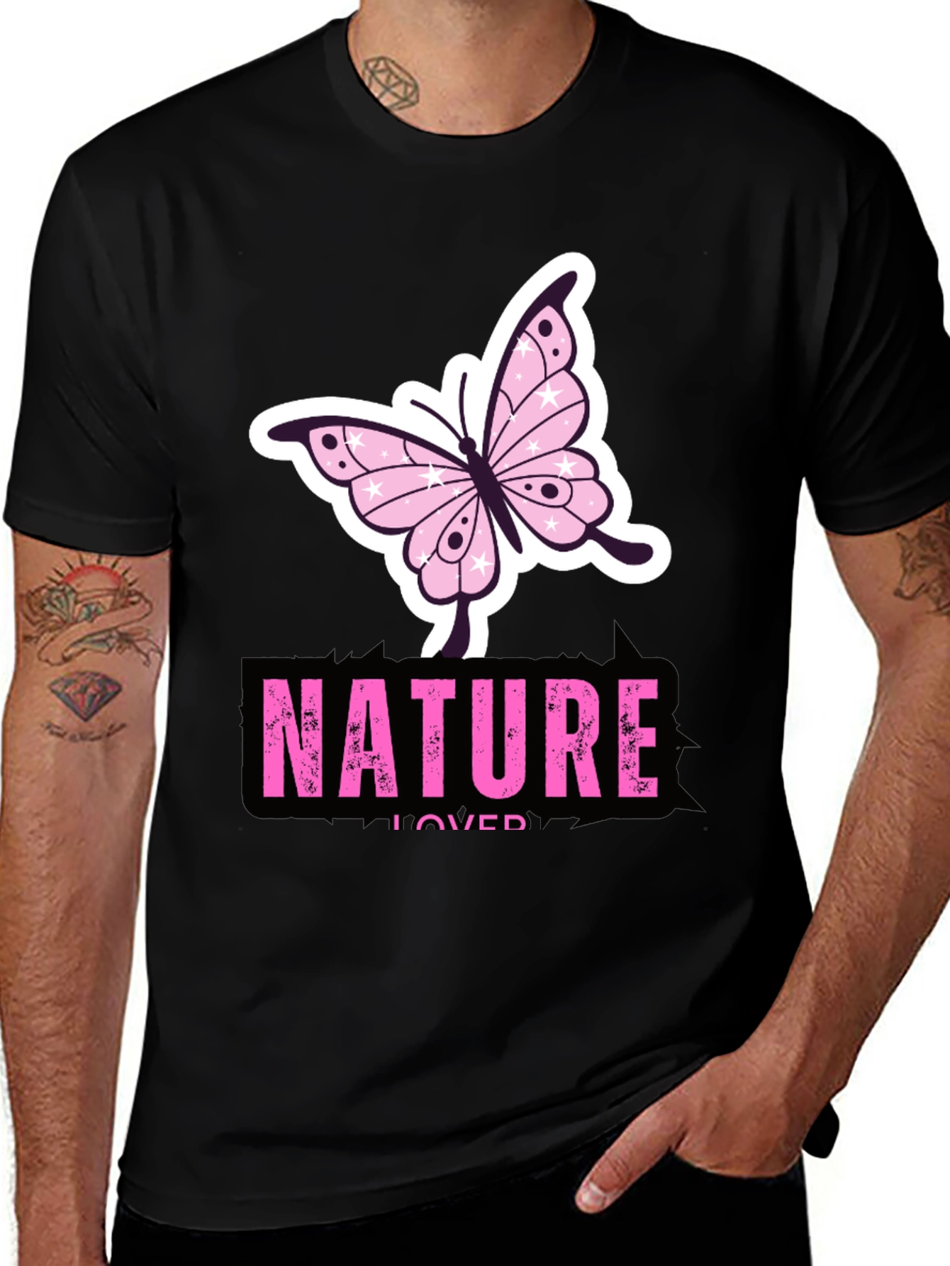 Variant 28 of Nature Lover Butterfly Graphic T-Shirt