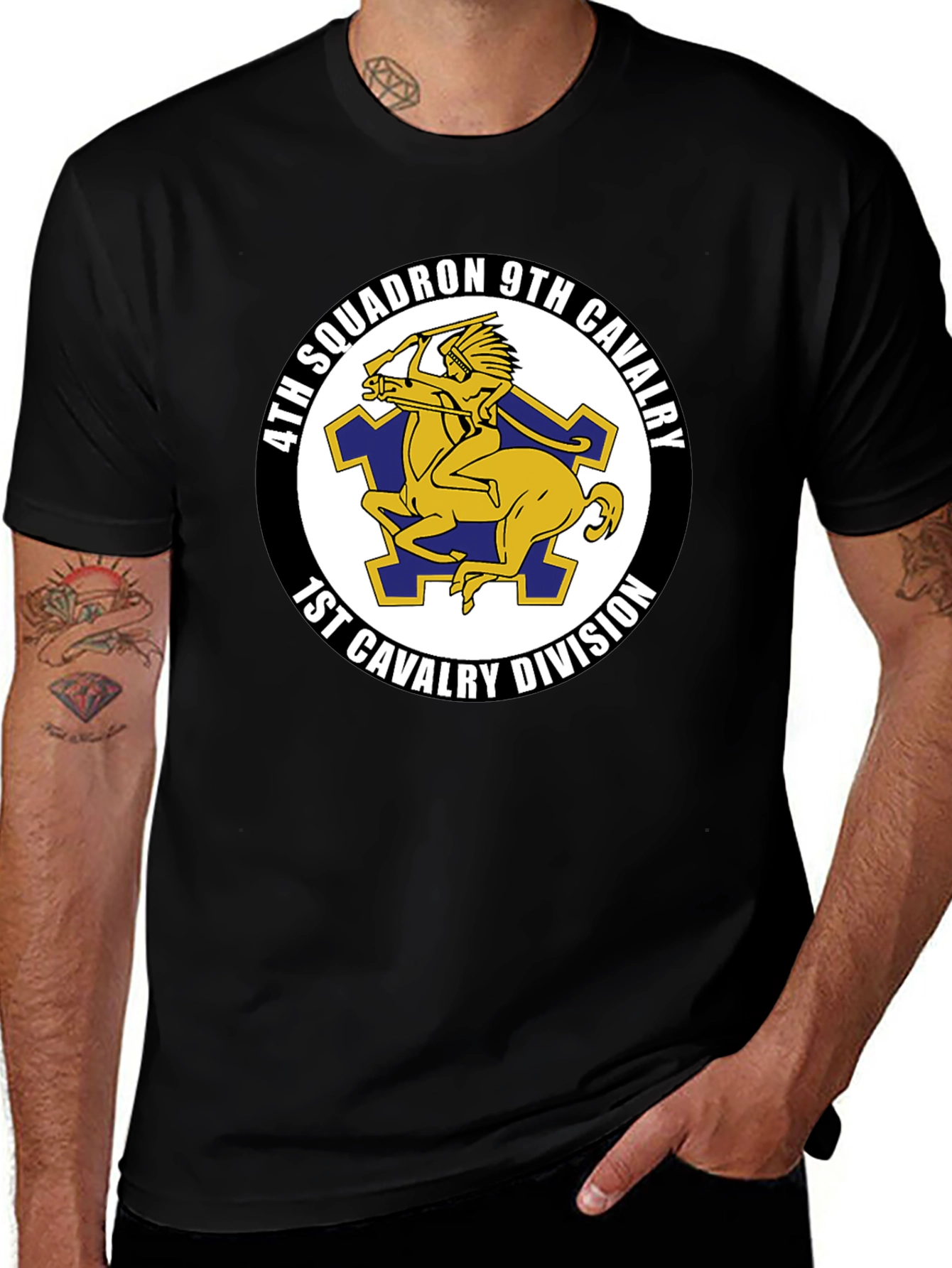 4th Squadron 9th Cavalry Shirt - 1st Cavalry Division