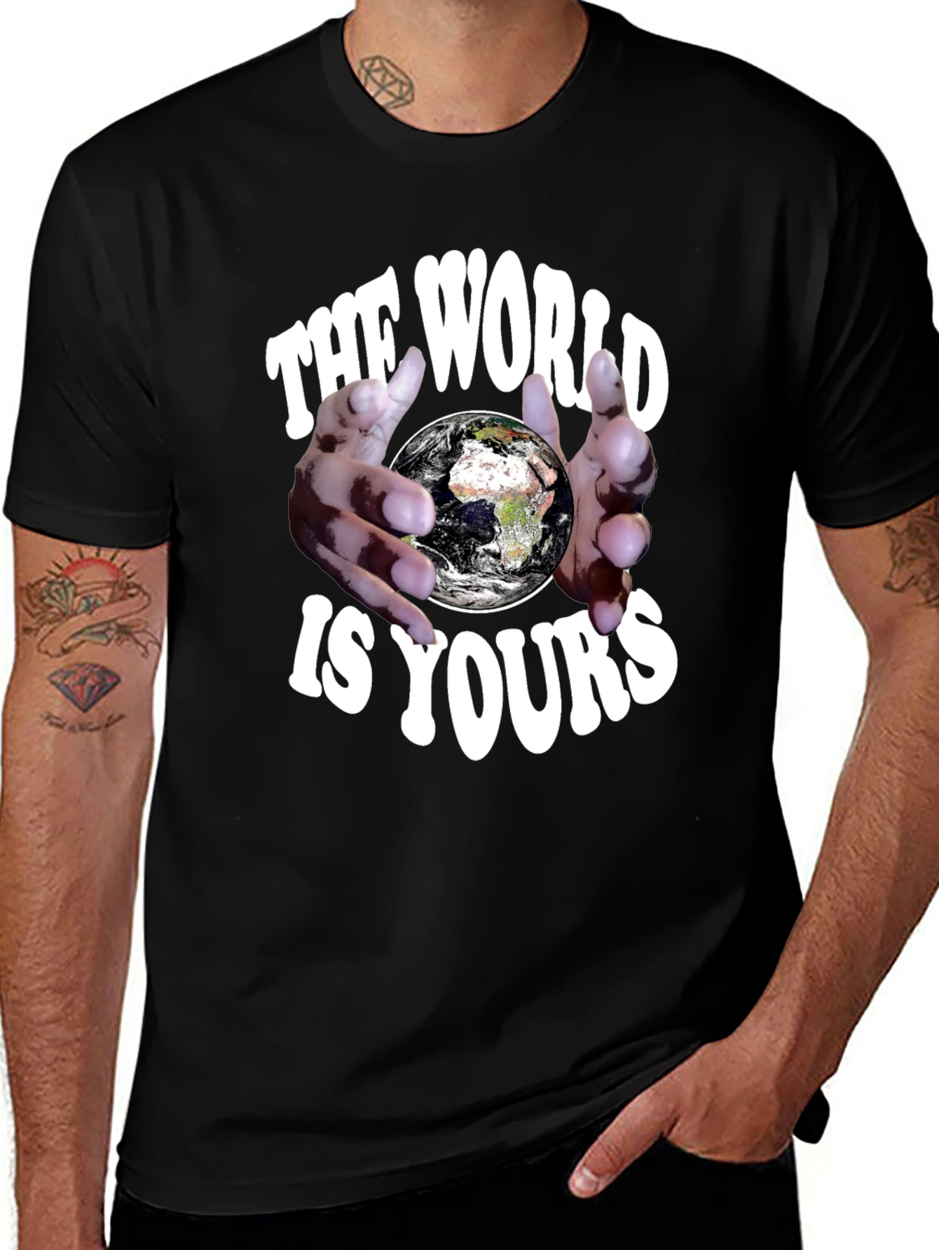 Variant 10 of The World Is Yours Graphic T-Shirt