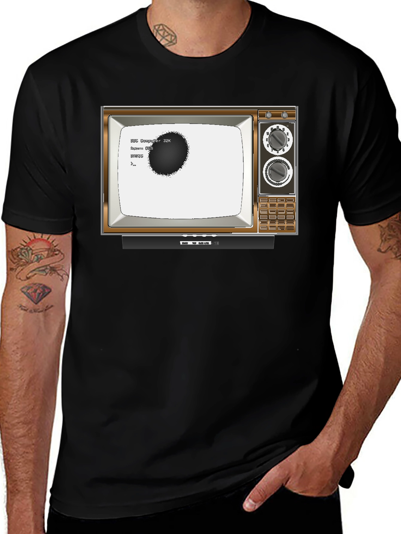 Variant 19 of Retro Computer Terminal Graphic Tee