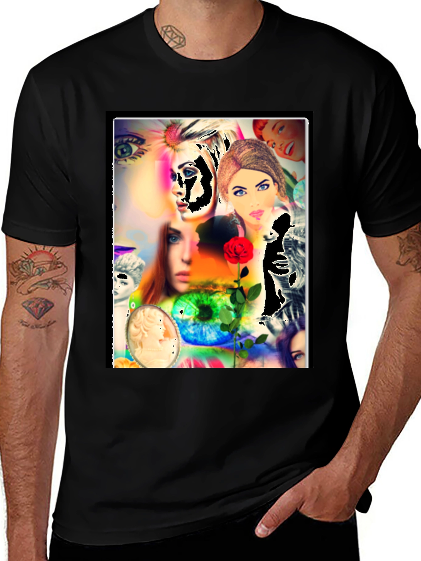 Variant 8 of Surreal Art Black T-Shirt