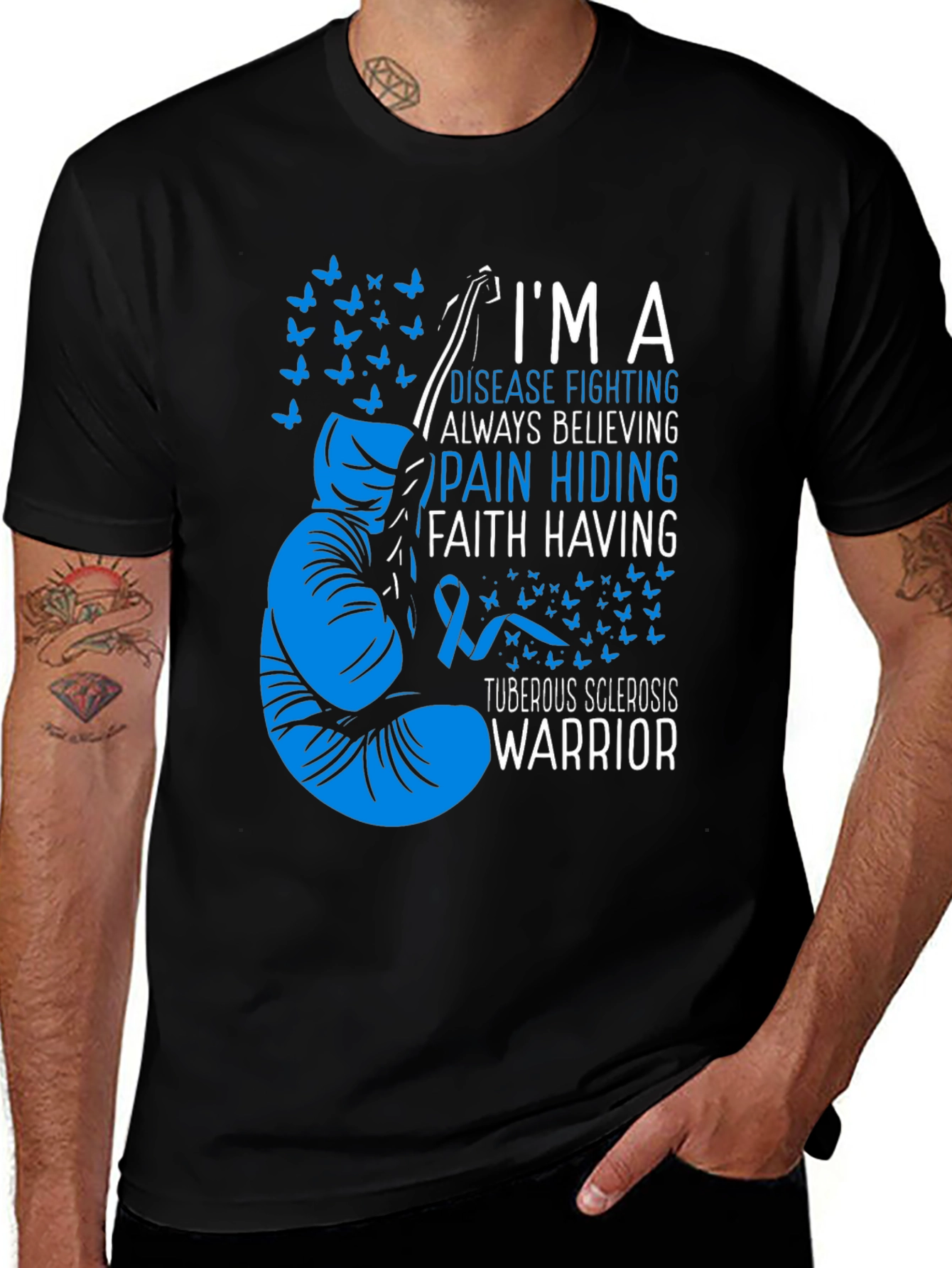 Tuberous Sclerosis Warrior T-Shirt - Awareness Tee