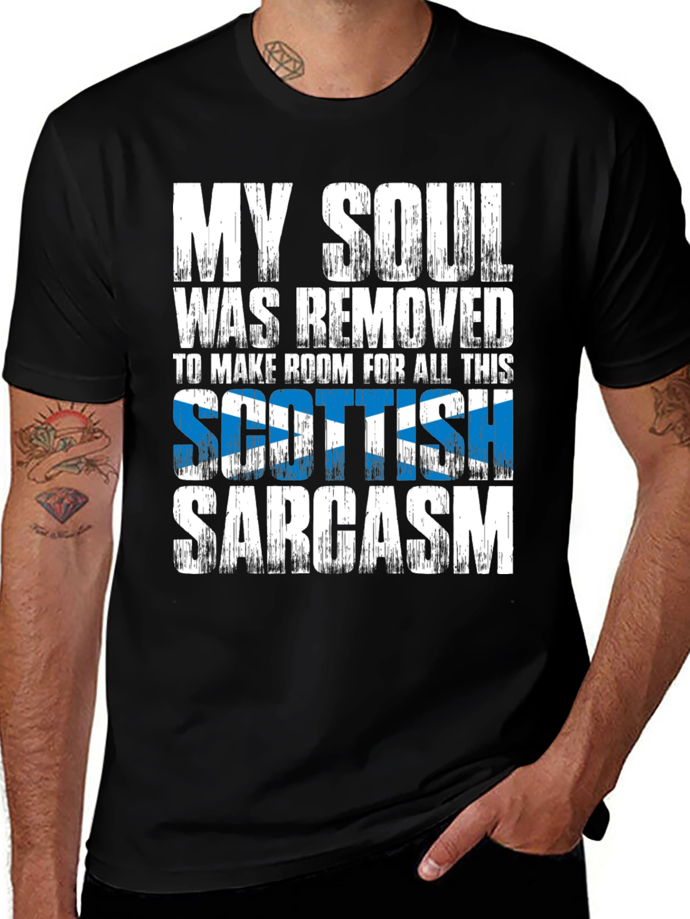 Scottish Sarcasm T-Shirt - Funny Novelty Tee