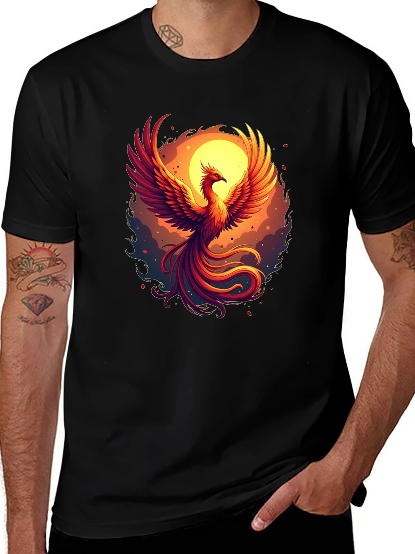 Variant 25 of Phoenix Rising Graphic Tee