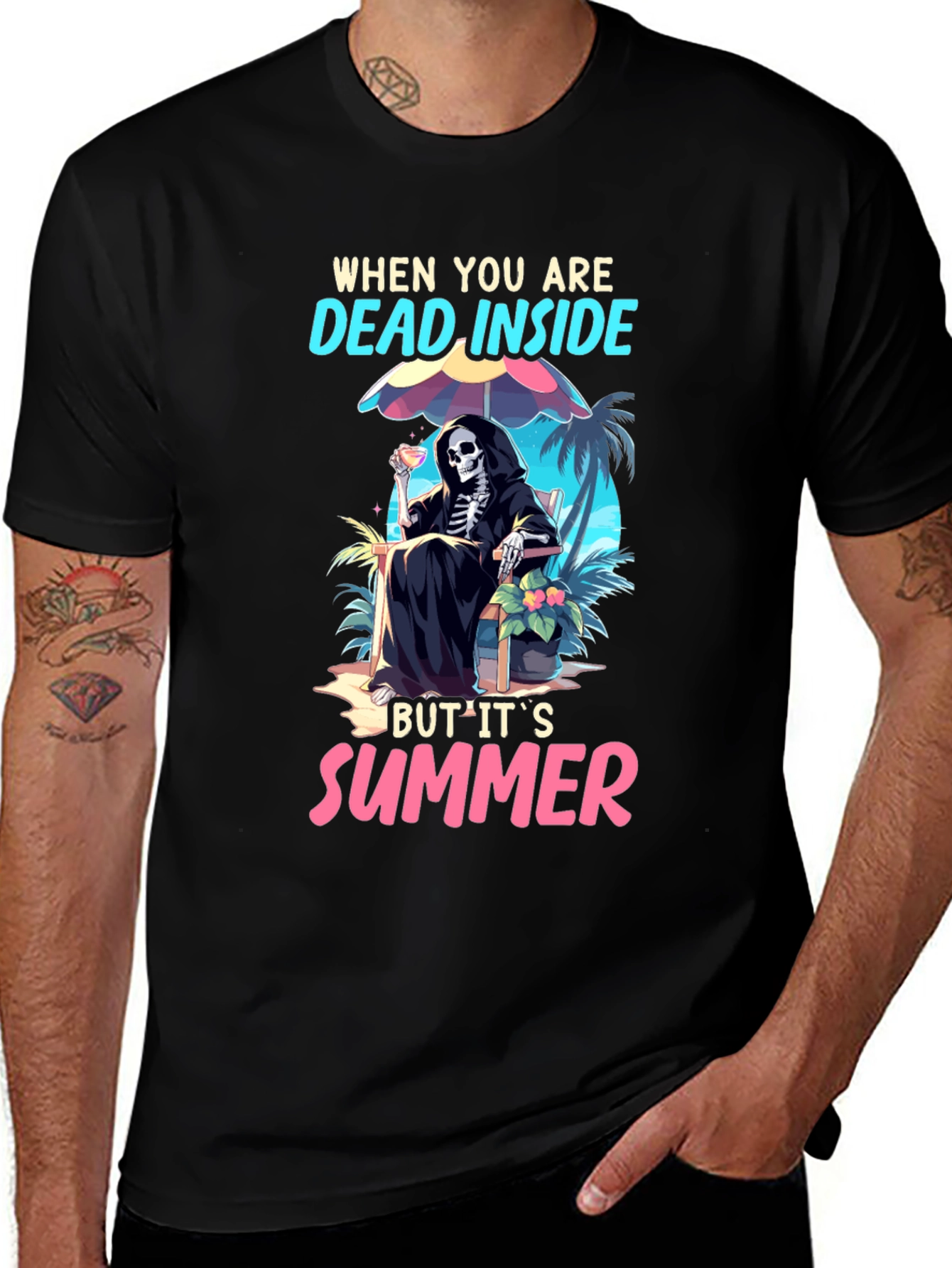 Variant 25 of Dead Inside Summer T-Shirt