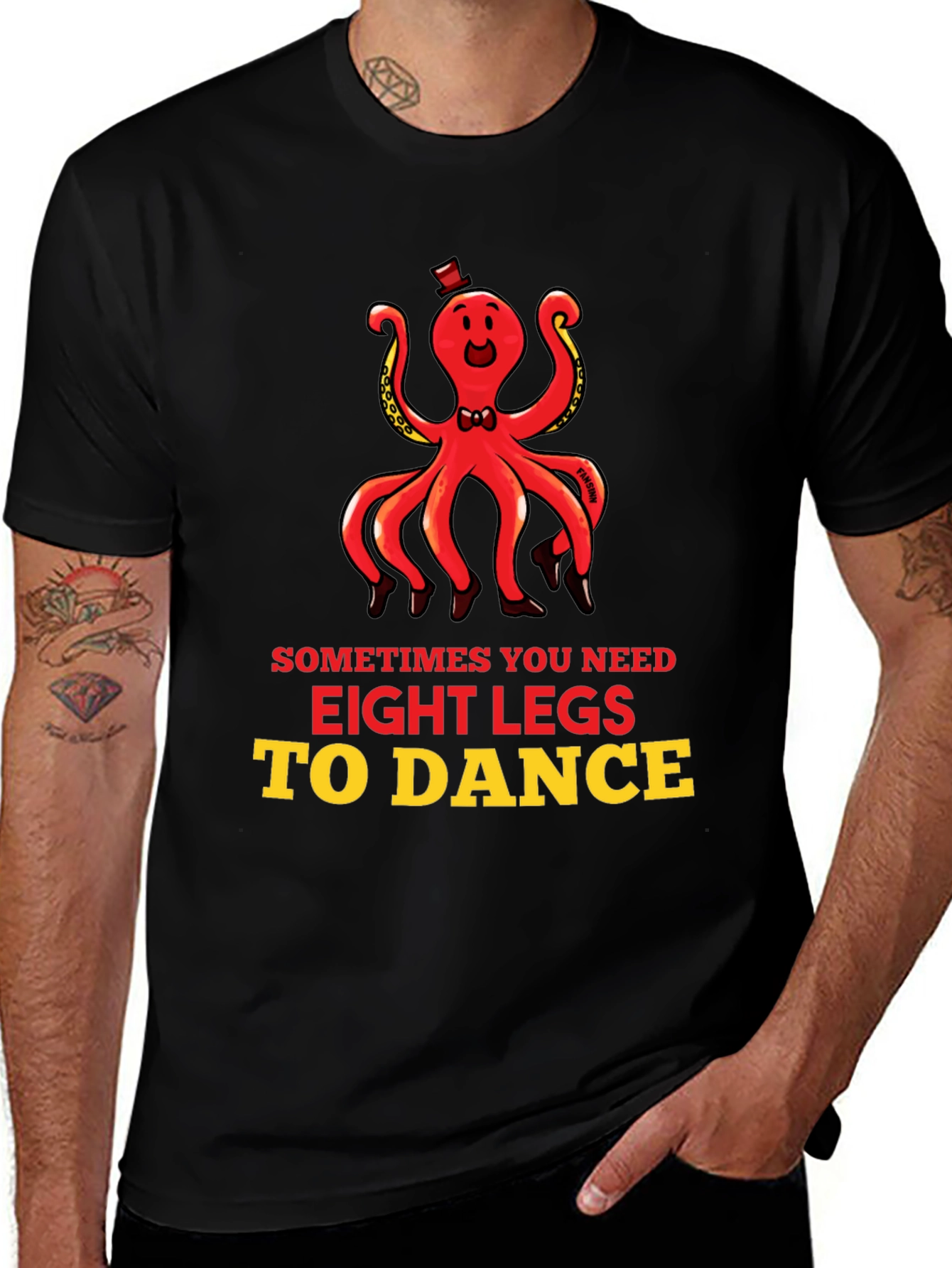 Variant 18 of Octopus Dance T-Shirt - 8 Legs to Dance