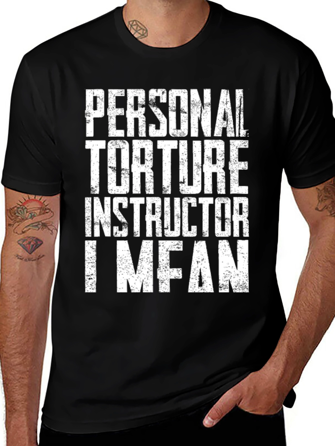 Variant 19 of Personal Torture Instructor Graphic Tee