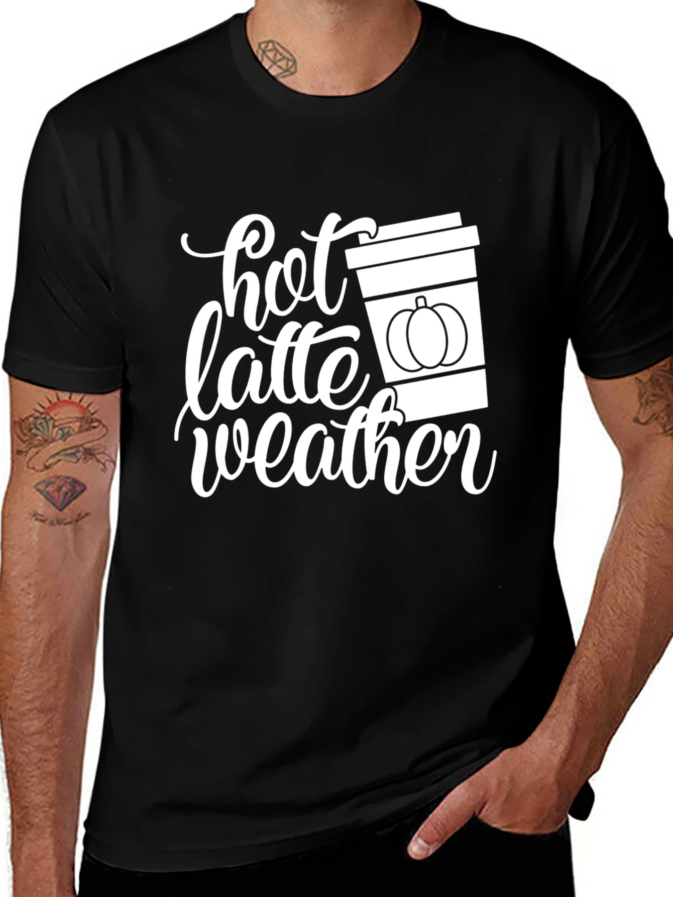 Variant 13 of Hot Latte Weather T-Shirt