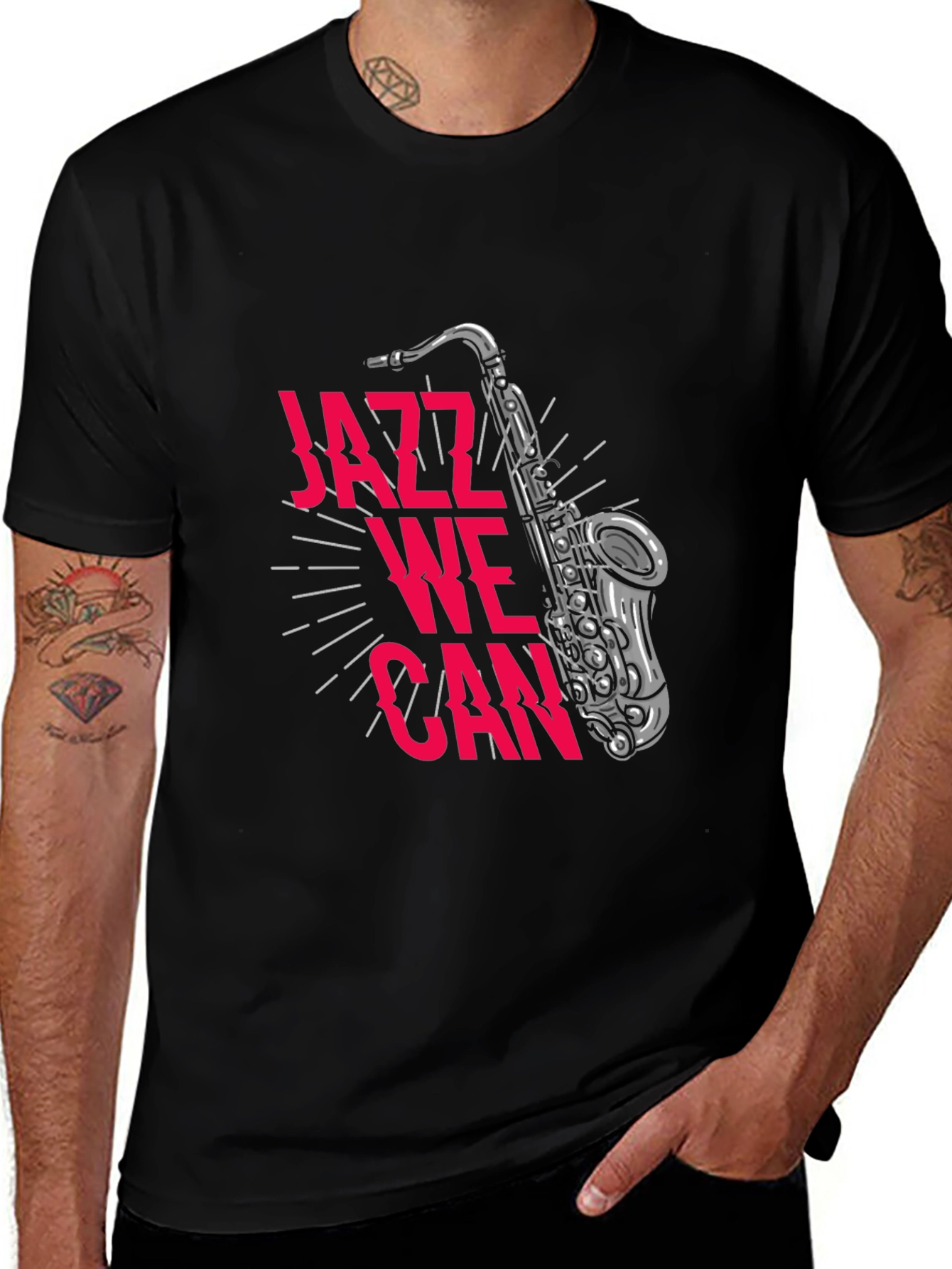 Variant 14 of Jazz We Can T-Shirt - Music Lover Tee
