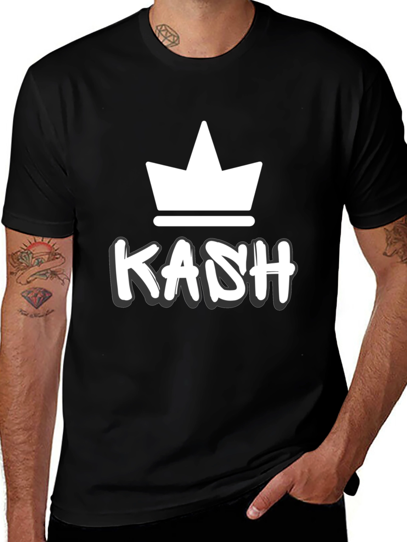 Variant 18 of KASH Crown T-Shirt - Stylish Graphic Tee