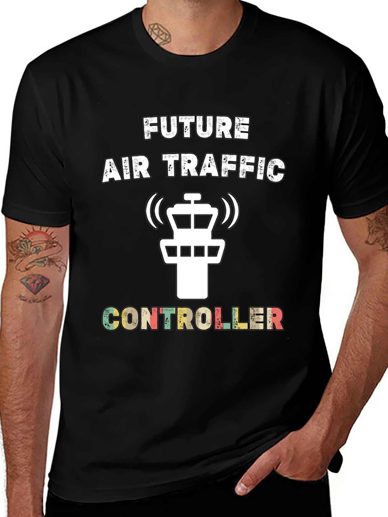 Future Air Traffic Controller Graphic Tee