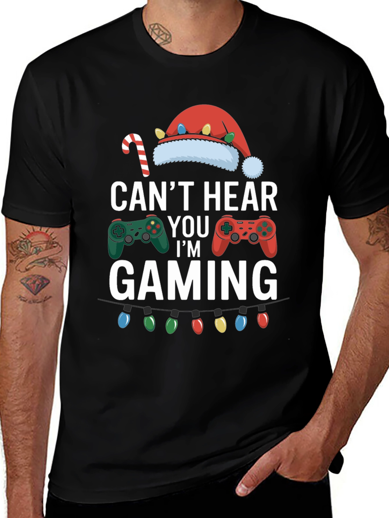 Variant 27 of Can't Hear You I'm Gaming T-Shirt