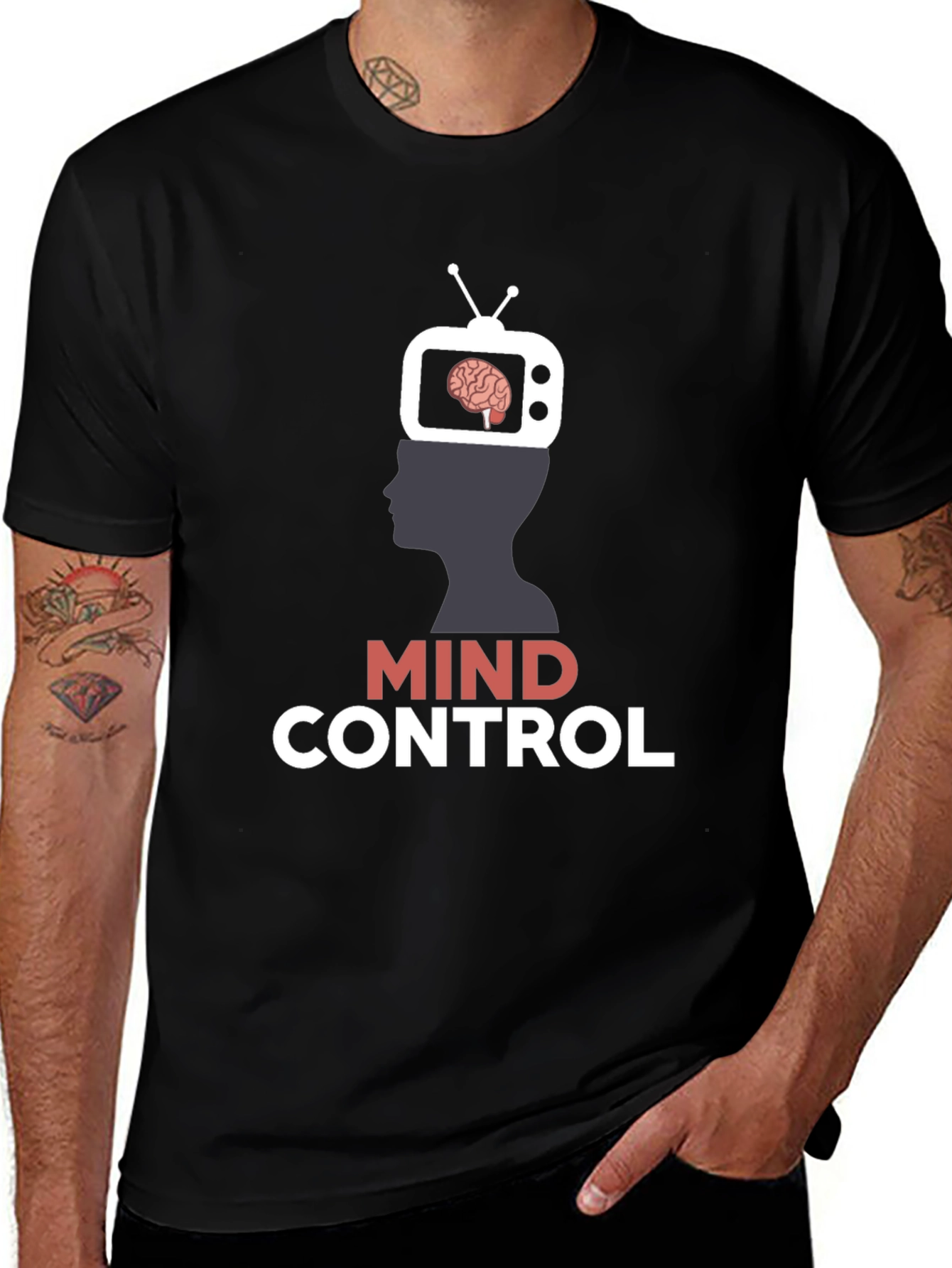 Variant 12 of Mind Control Graphic Tee