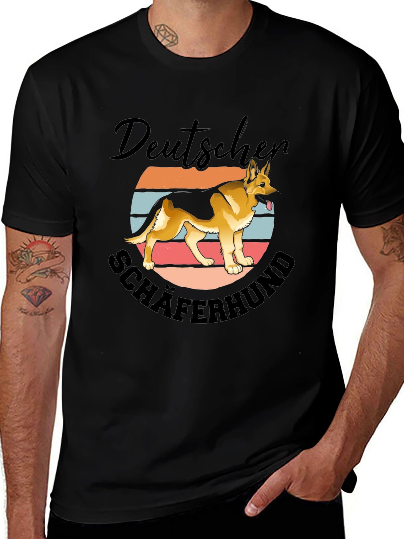 Variant 17 of Deutscher Schaferhund Dog Graphic Tee