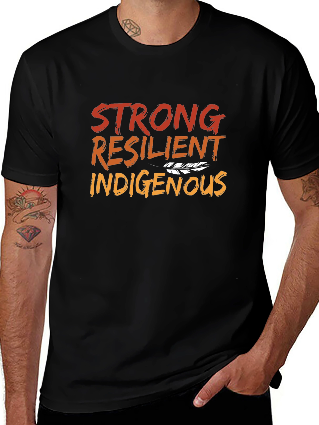 Strong Resilient Indigenous Graphic Tee