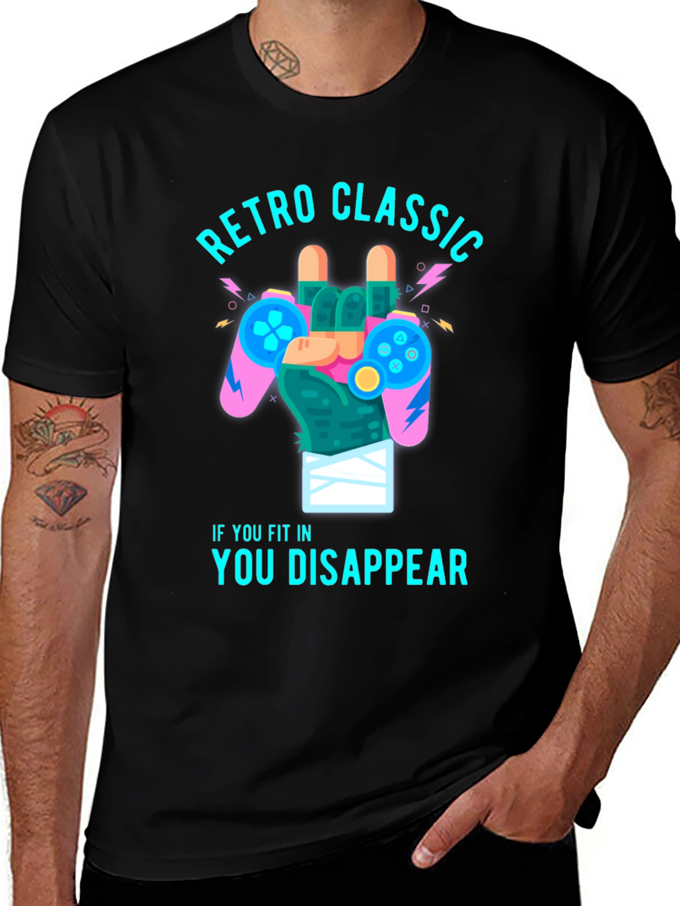 Variant 15 of Retro Classic Gamer T-Shirt