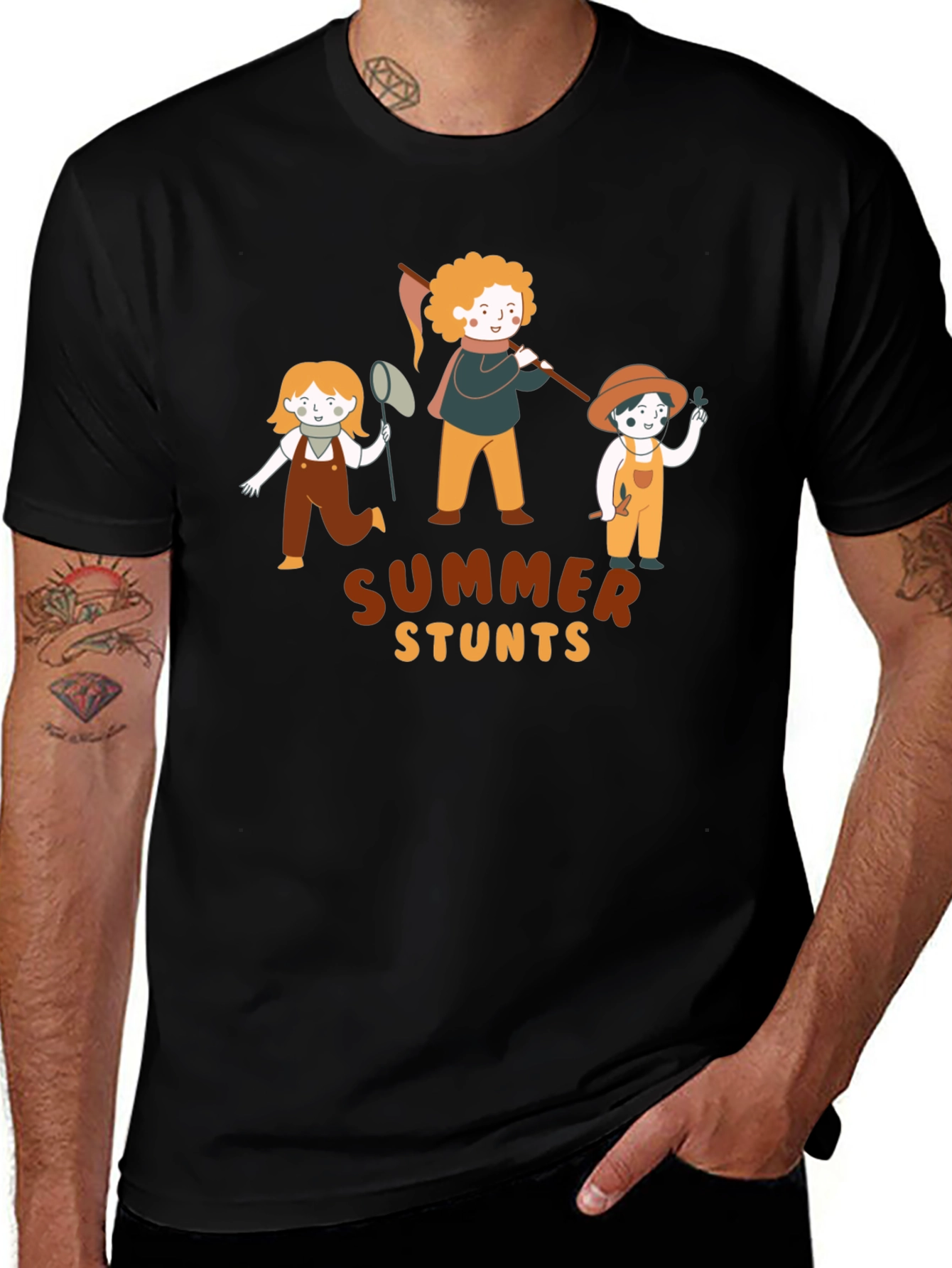 Variant 18 of Summer Stunts Graphic T-Shirt