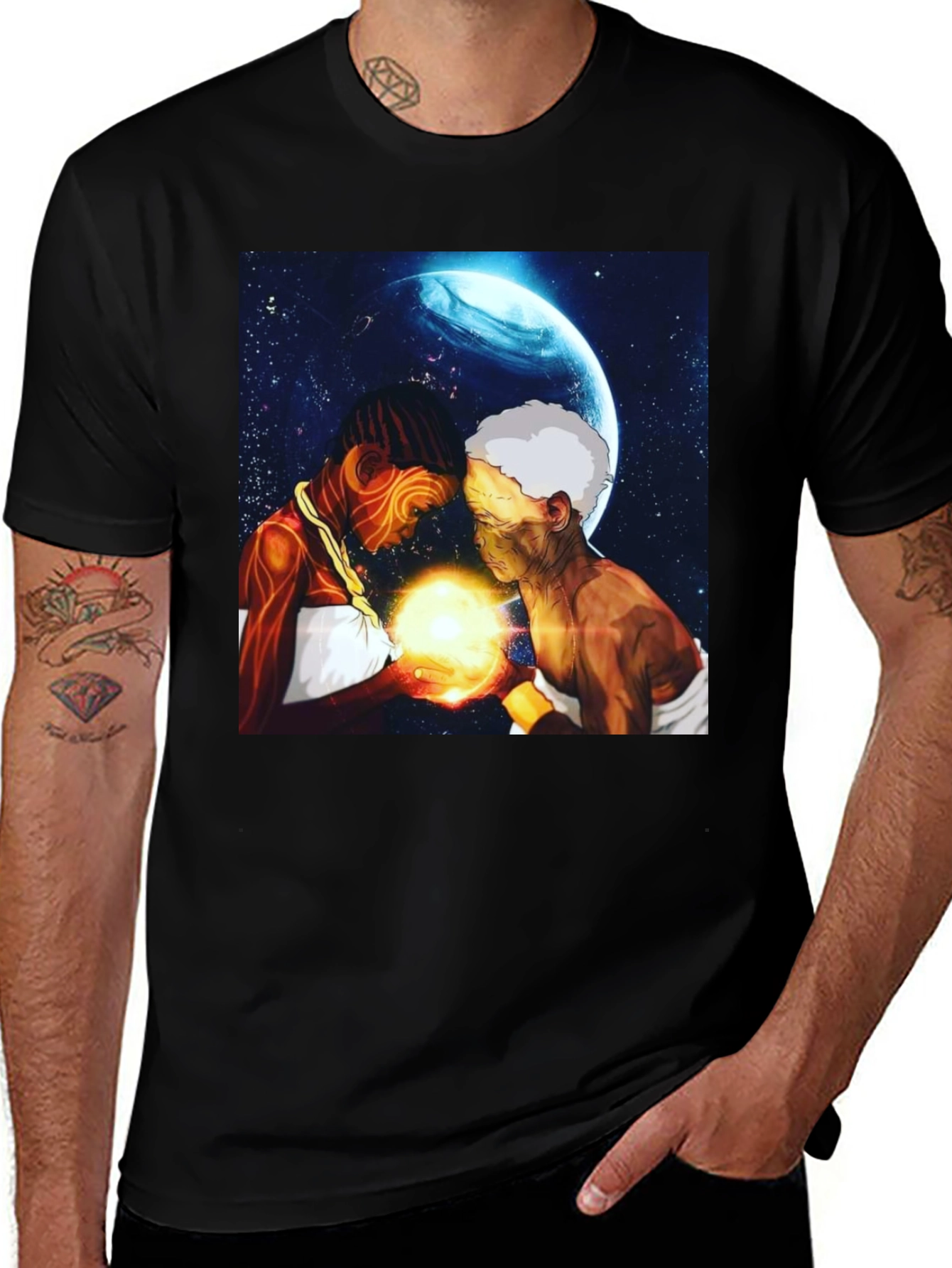 Variant 21 of Cosmic Connection Graphic T-Shirt