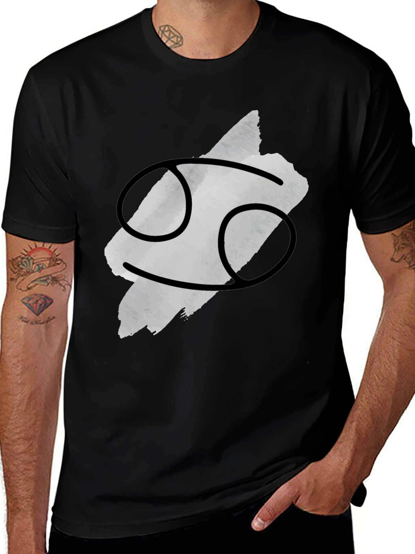 Variant 27 of Cancer Zodiac T-Shirt - Stylish Astrology Tee