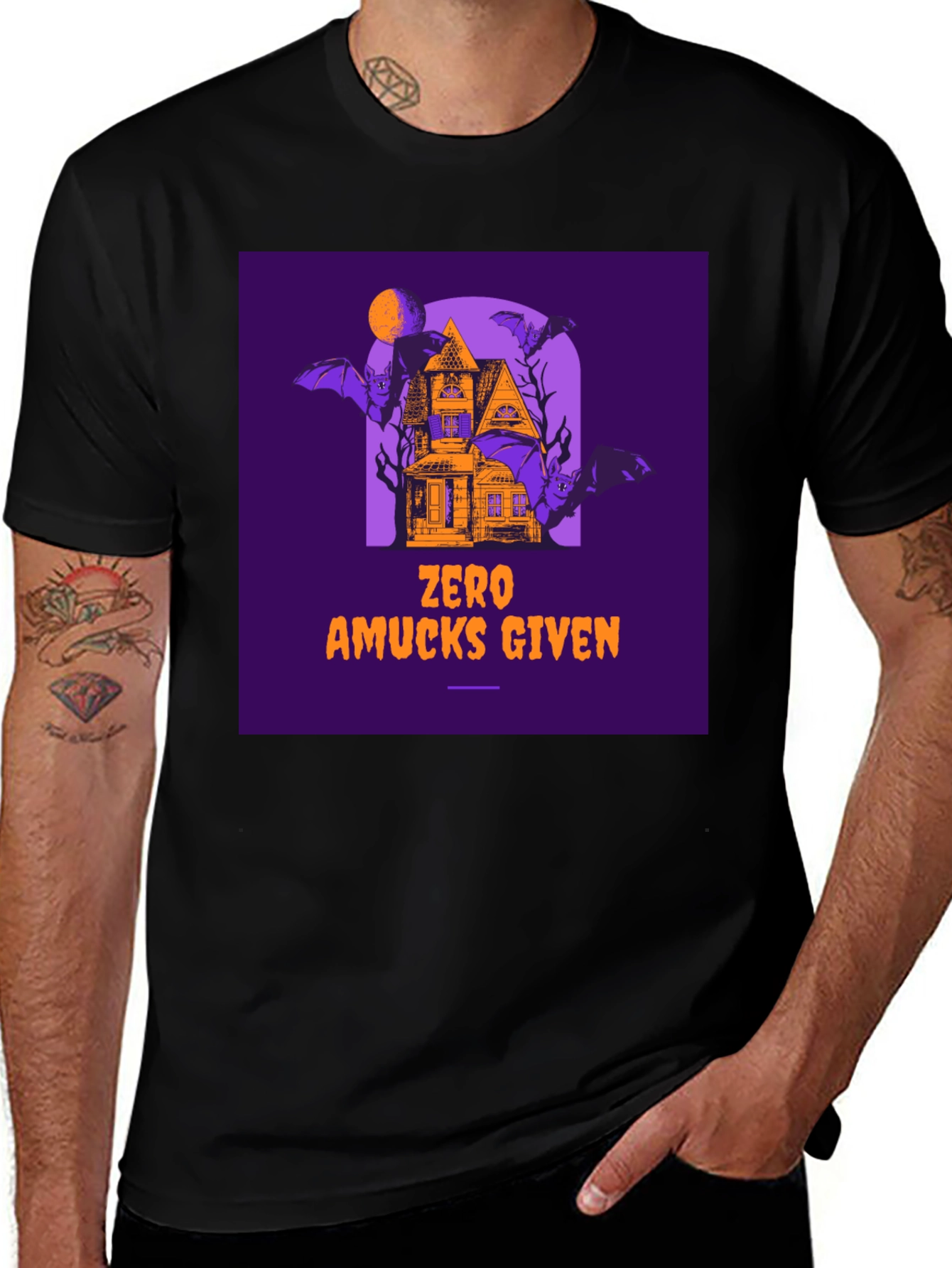 Variant 27 of Zero Amucks Given Halloween T-Shirt