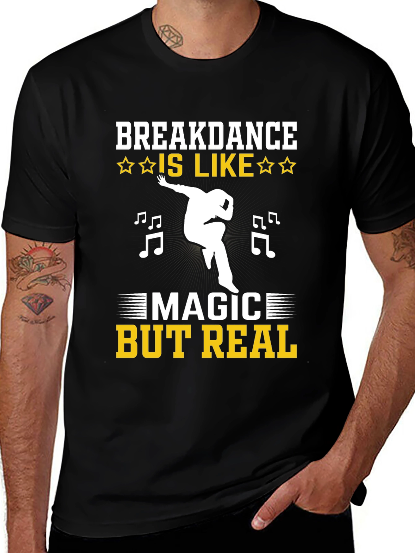 Variant 3 of Breakdance is Like Magic But Real T-Shirt