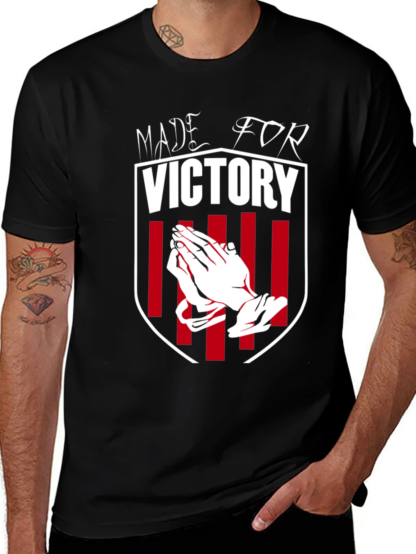 Variant 30 of Made For Victory T-Shirt - Religious Graphic Tee