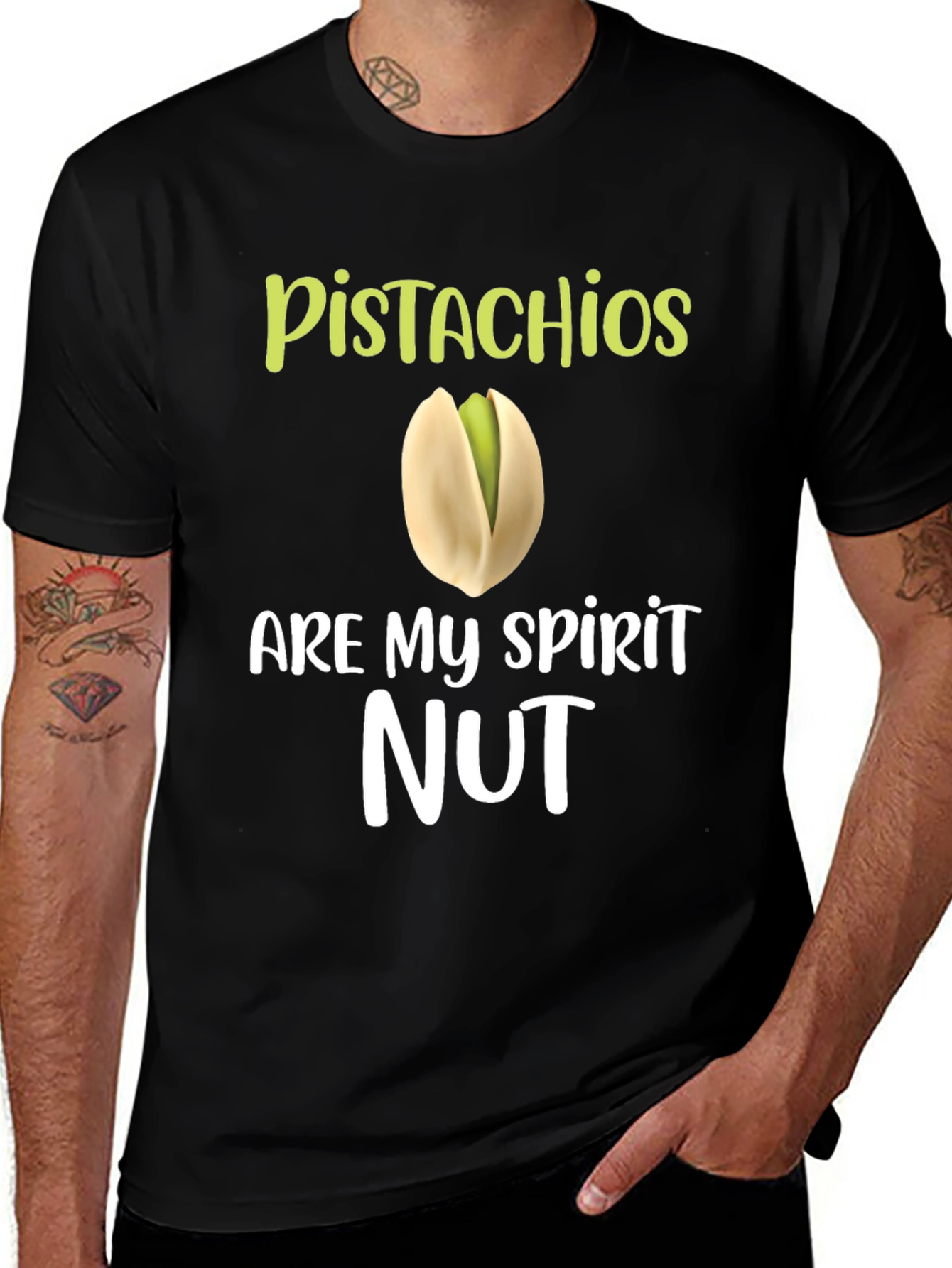 Variant 24 of Pistachios Are My Spirit Nut Graphic T-Shirt