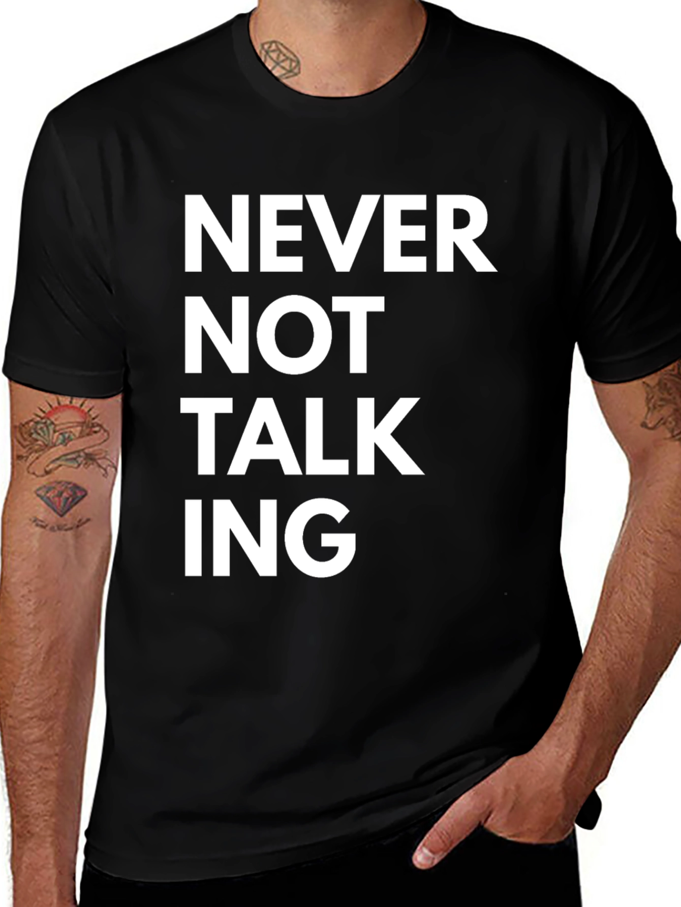 Variant 24 of Never Not Talking Graphic Tee